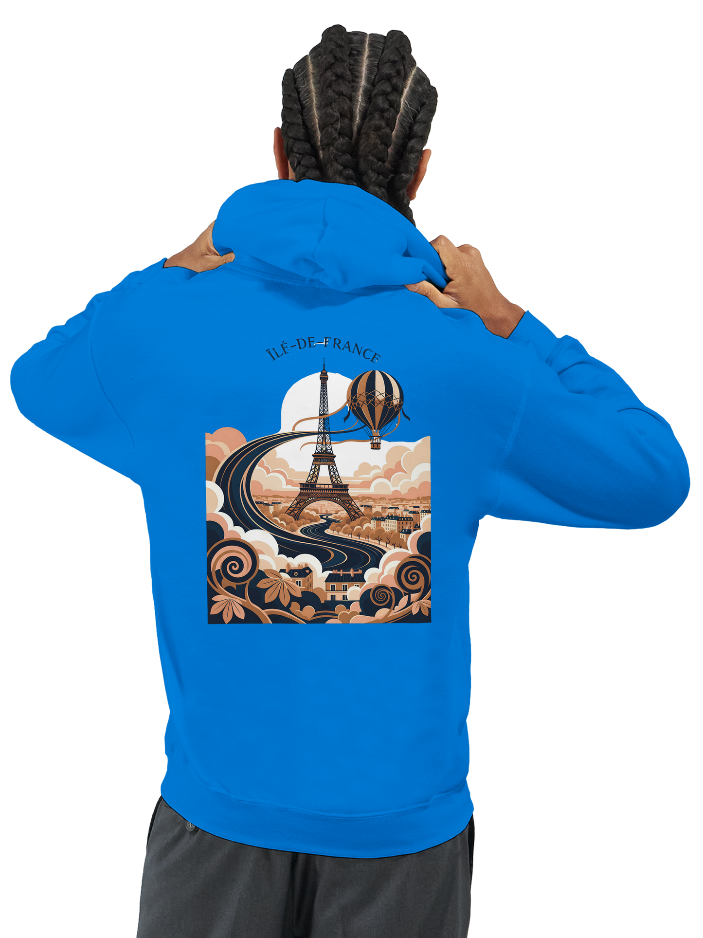 Unisex Hoodie Ile de France Classic | Gildan® 18500