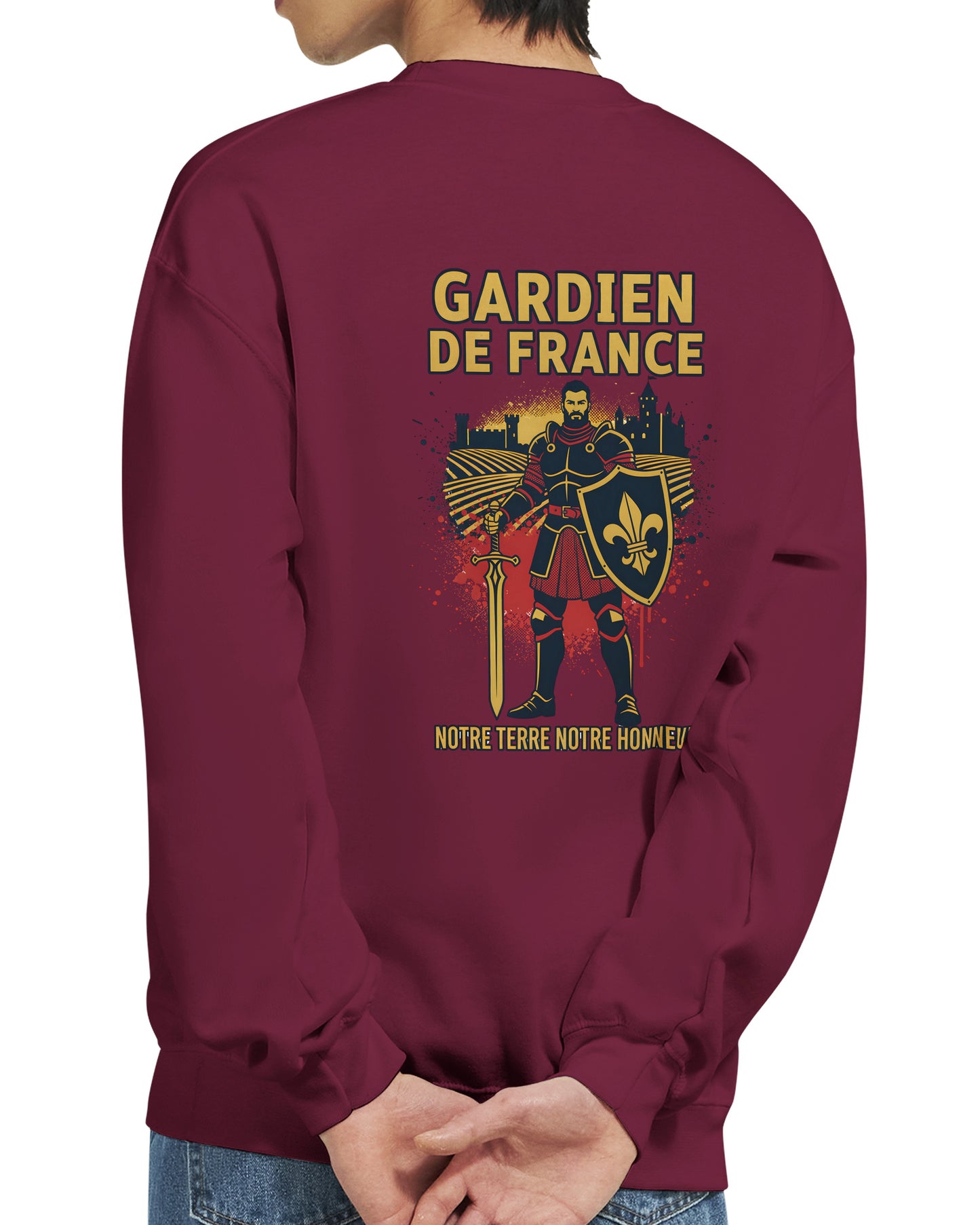 Men's France Goalkeeper Classic Crewneck Sweatshirt | Gildan® 18000
