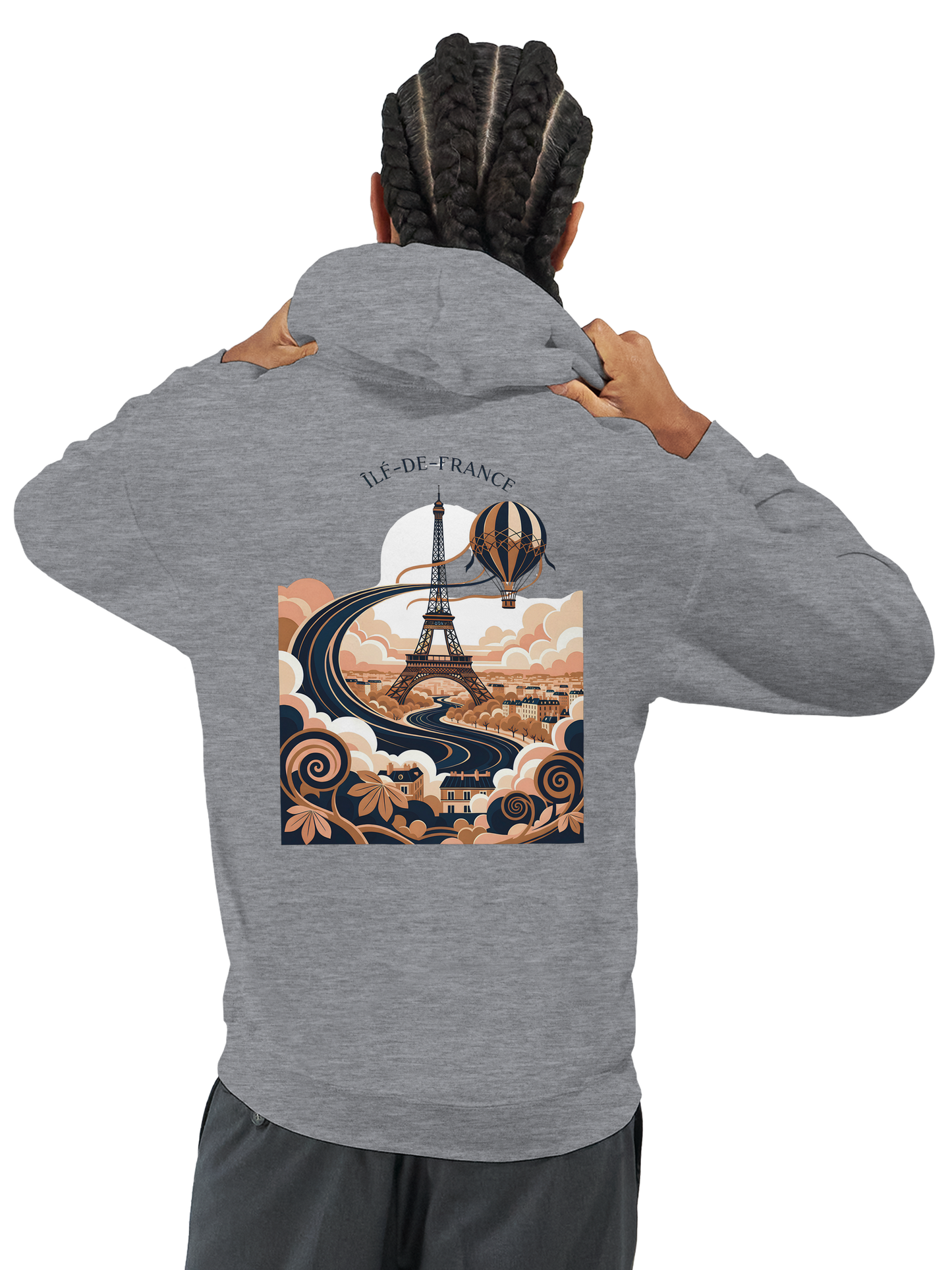 Unisex Hoodie Ile de France Classic | Gildan® 18500