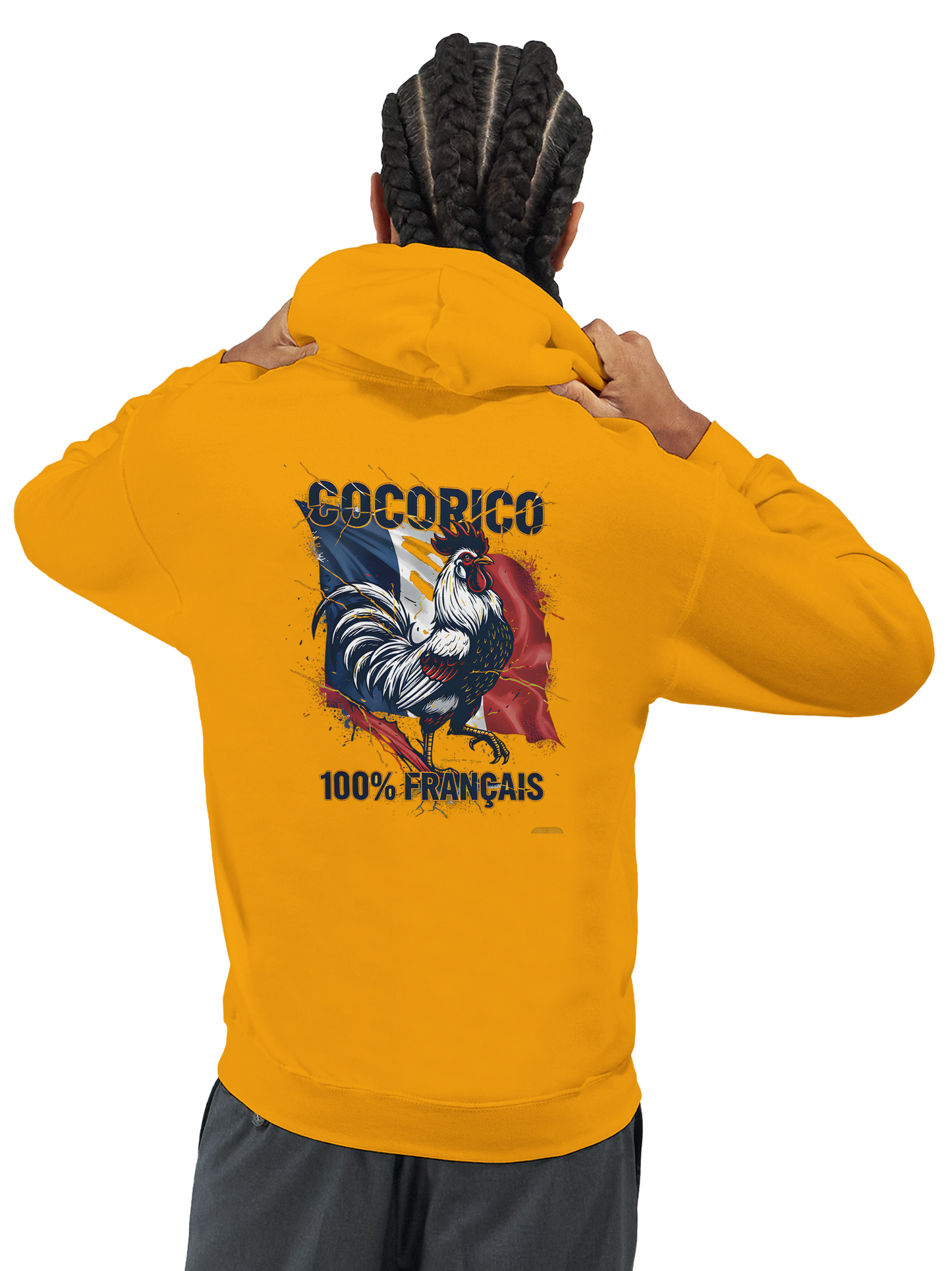 Cocorico Hoodie klassischer französischer Stil | Gildan® 18500