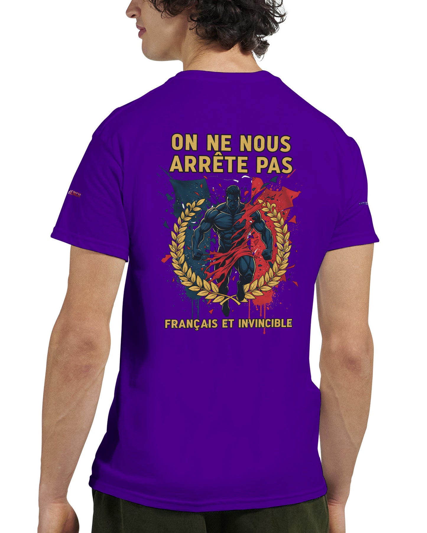 Men's "Can't Stop Us" French Style Heavyweight Crewneck T-shirt | Gildan® 5000