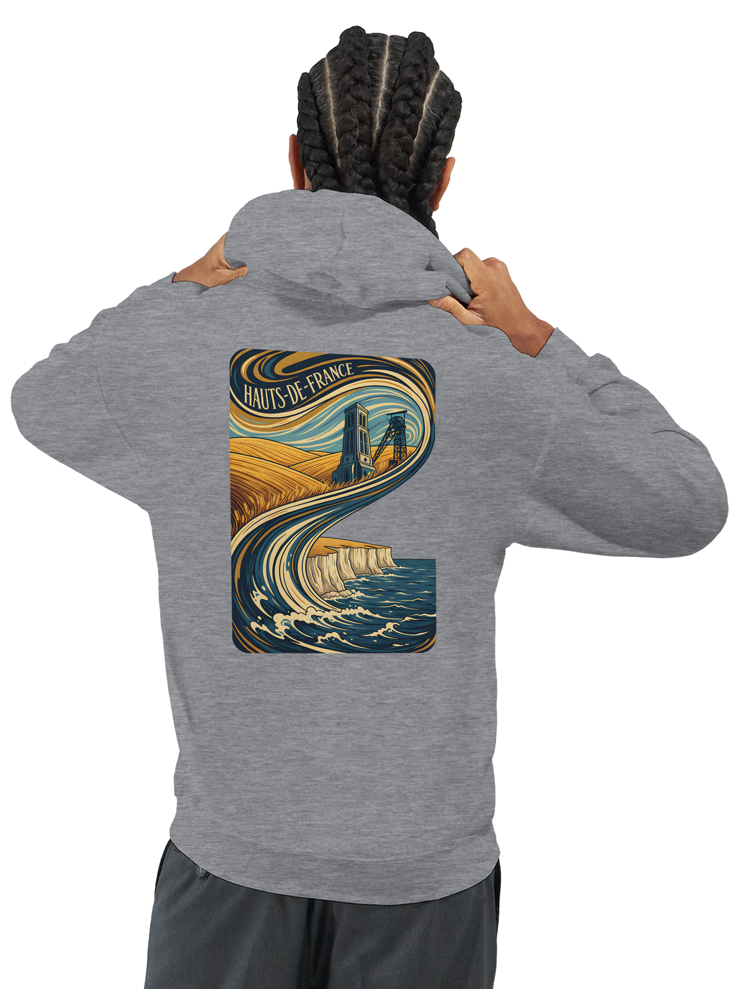 Klassischer Unisex-Hoodie von Top de France | Gildan® 18500