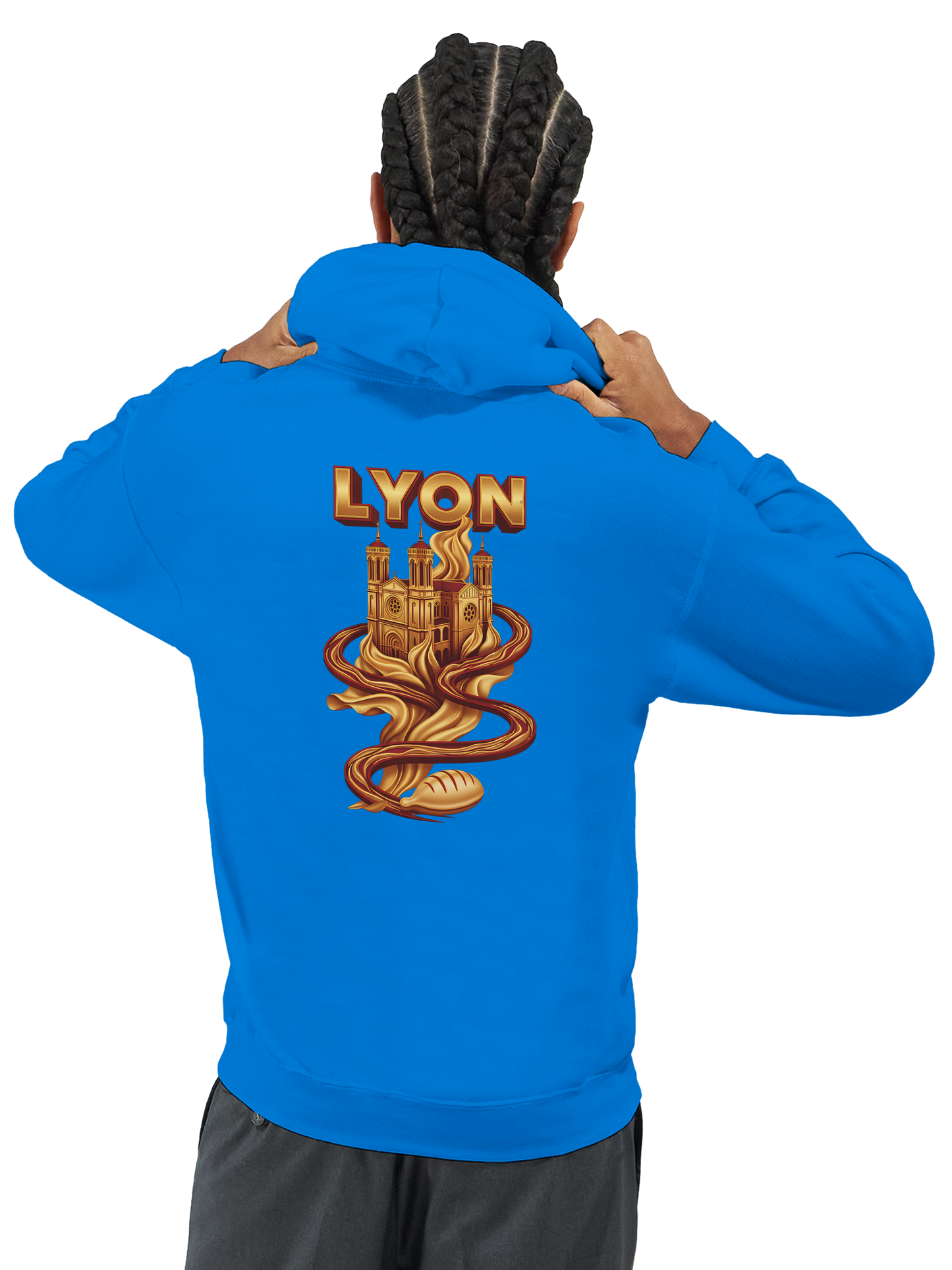 Unisex Hoodie Lyon France Classic | Gildan® 18500