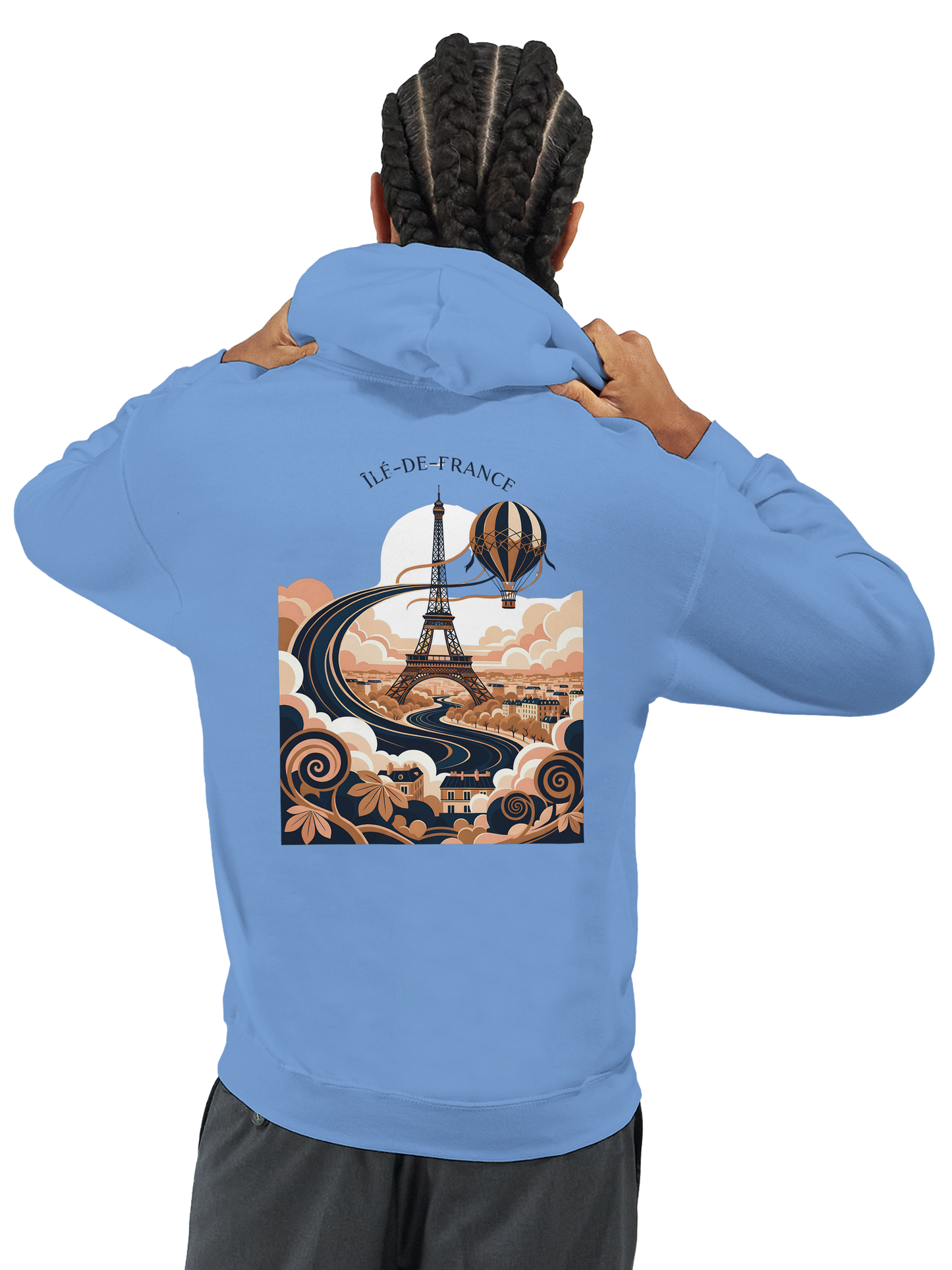 Unisex Hoodie Ile de France Classic | Gildan® 18500