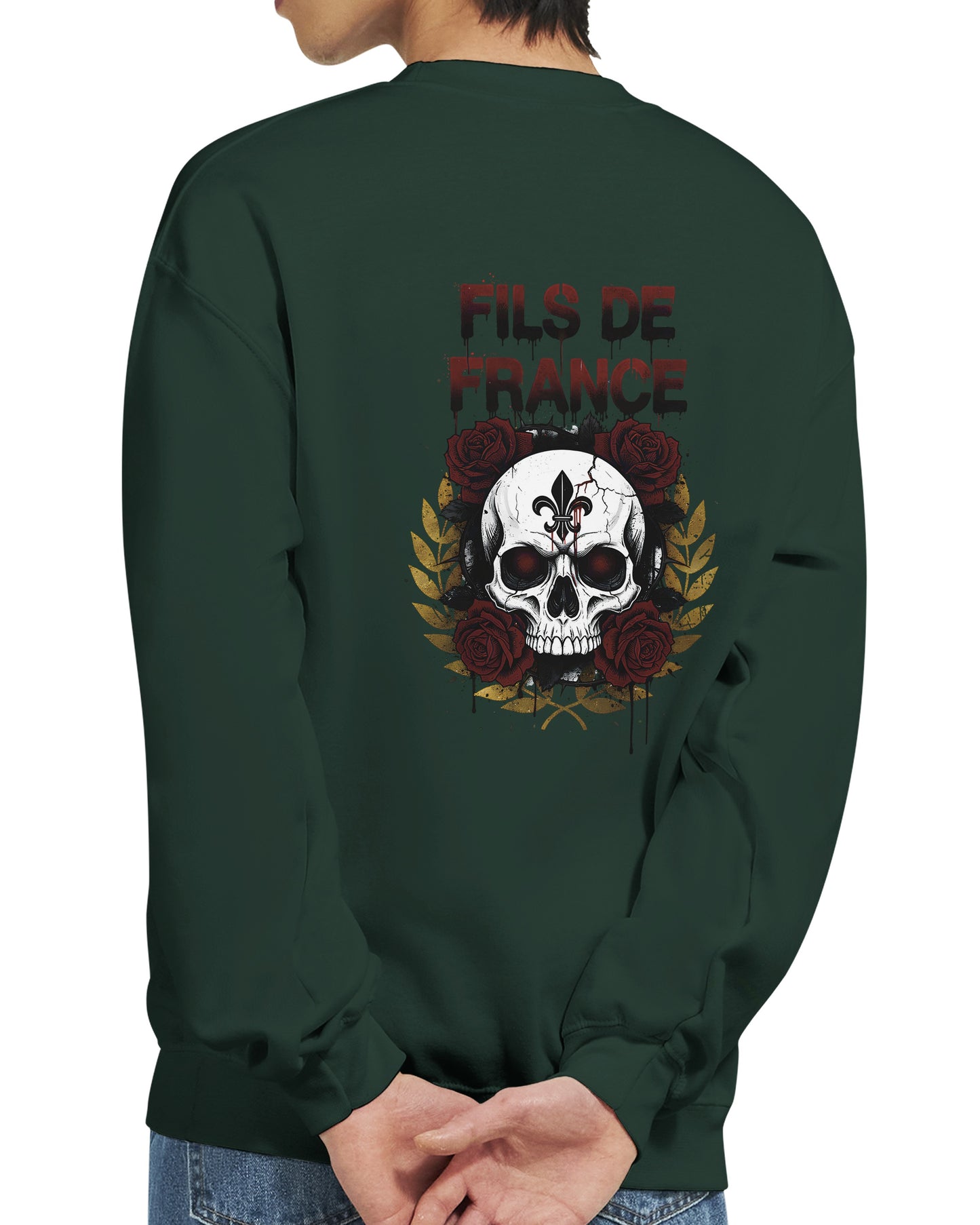 Sweatshirt Fils de France Herren French Style Klassisch Rundhals | Gildan® 18000