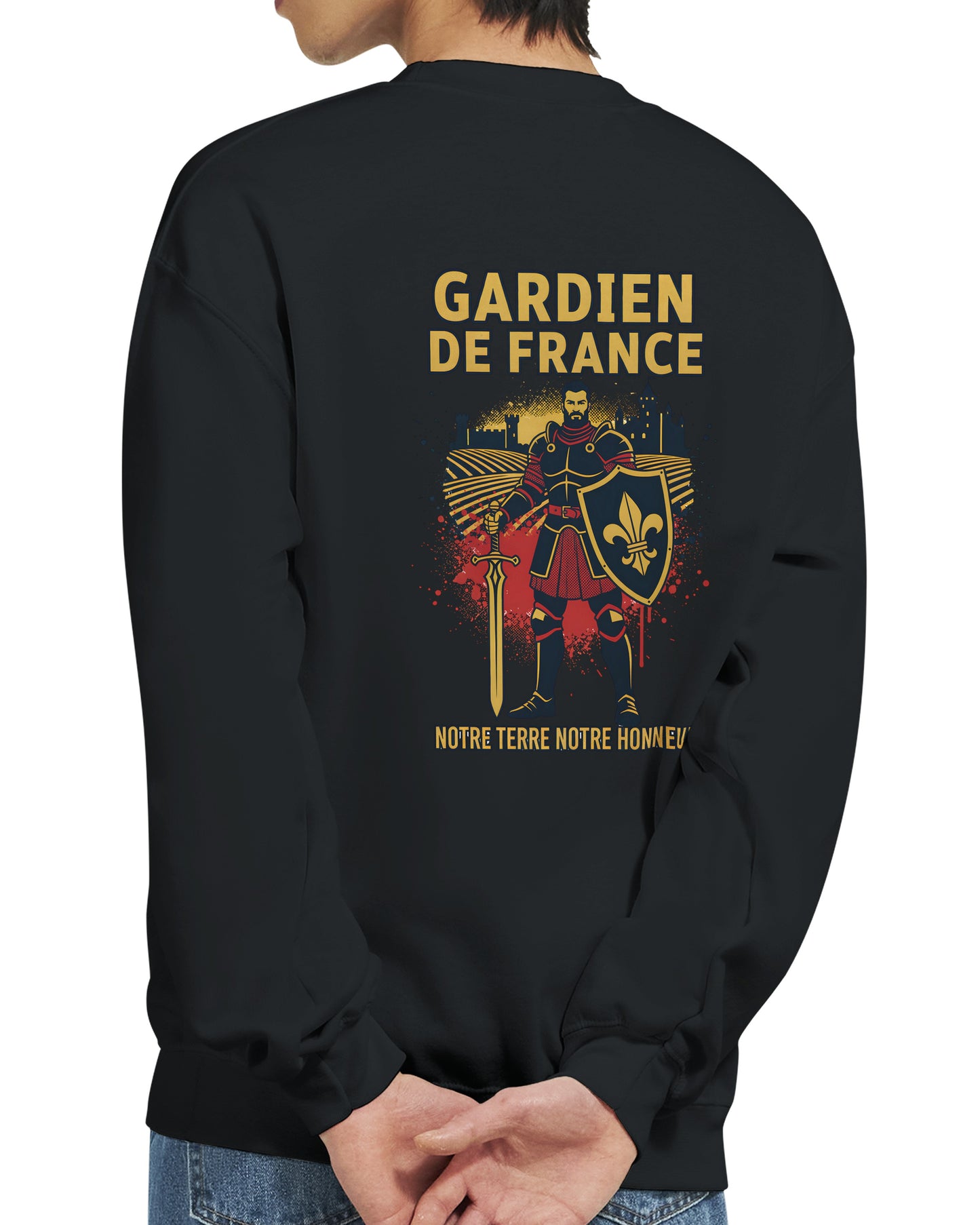 Men's France Goalkeeper Classic Crewneck Sweatshirt | Gildan® 18000