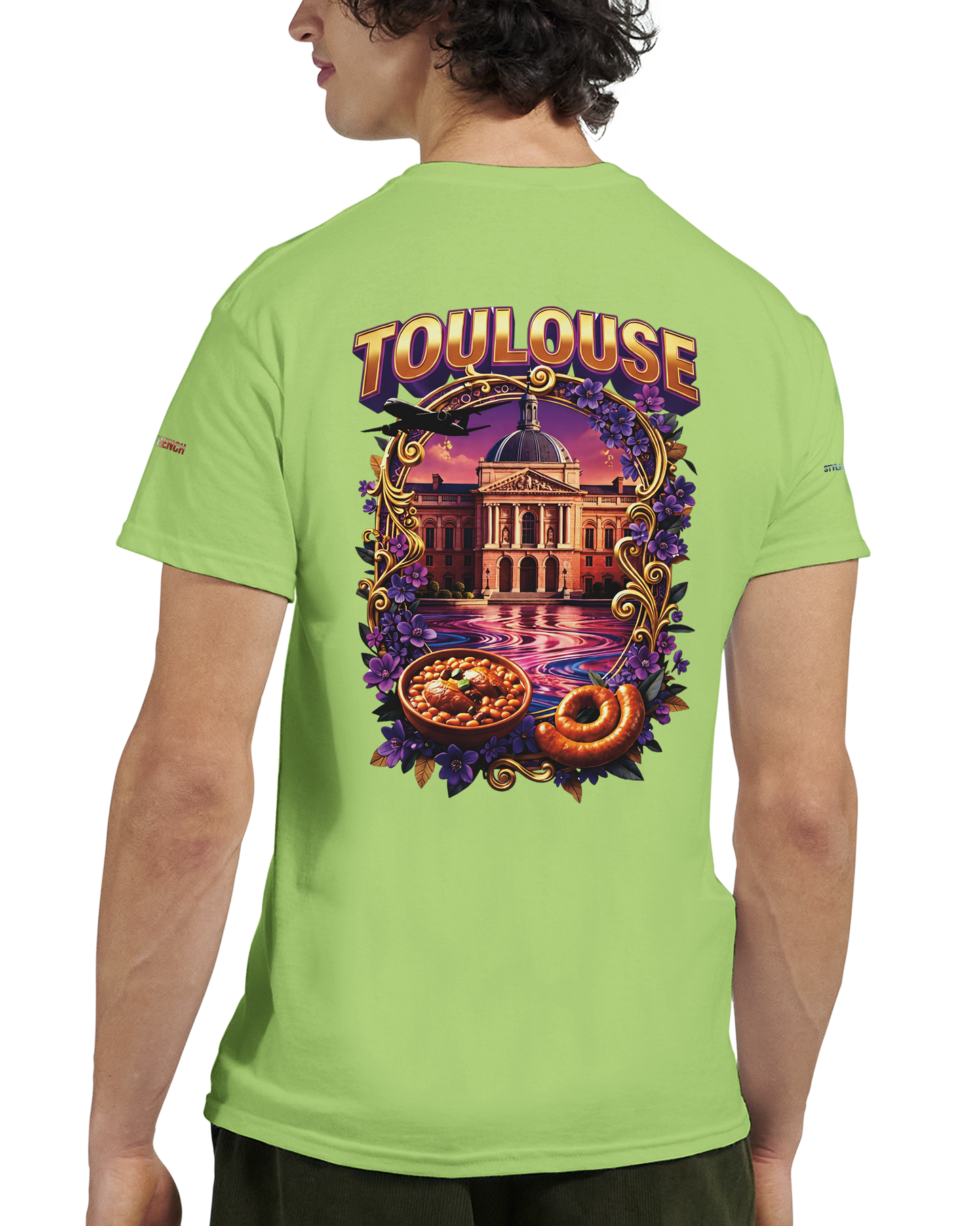 - Unisex Toulouse city of France heavy crewneck t-shirt | Gildan® 5000