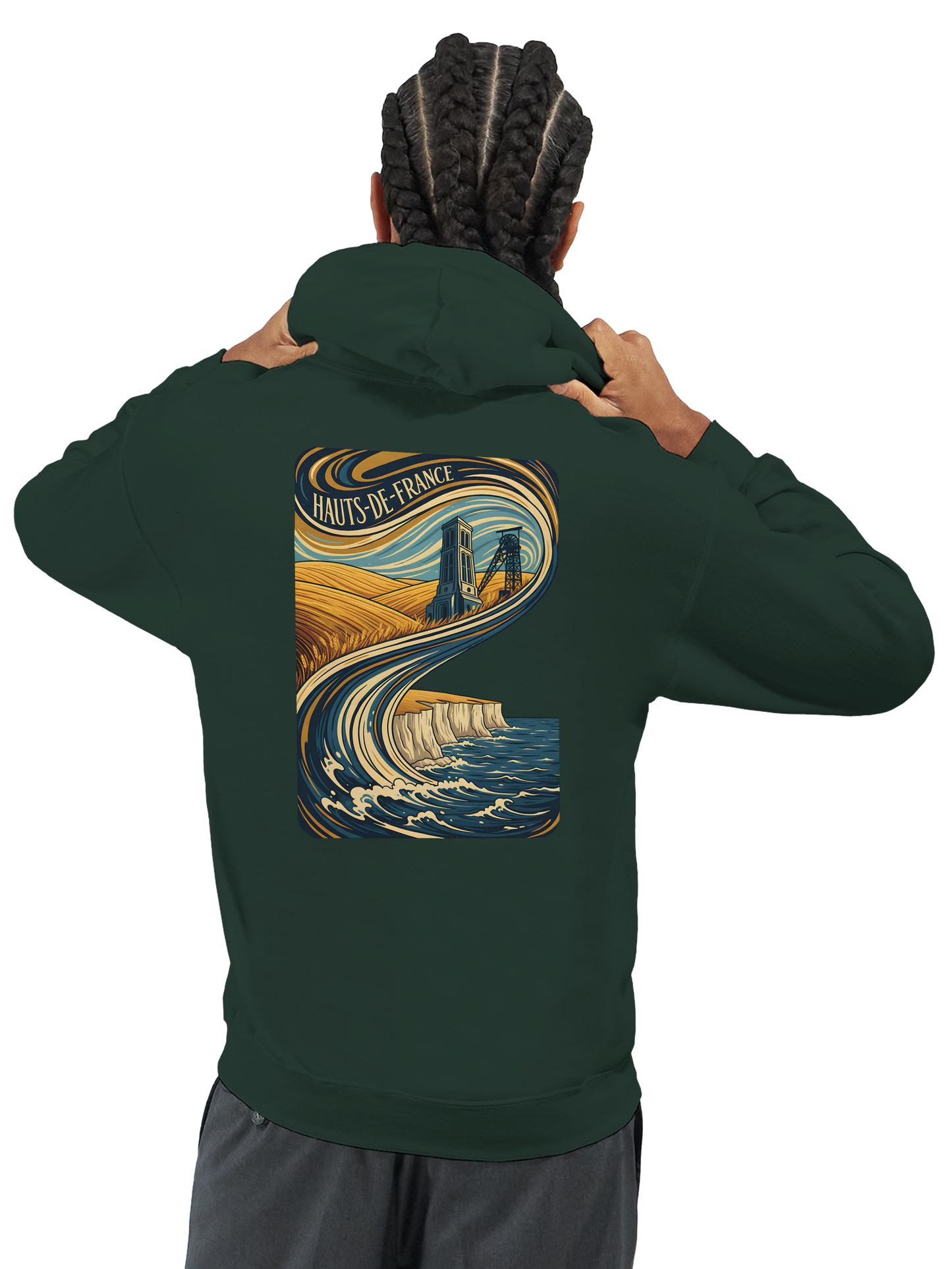 Klassischer Unisex-Hoodie von Top de France | Gildan® 18500