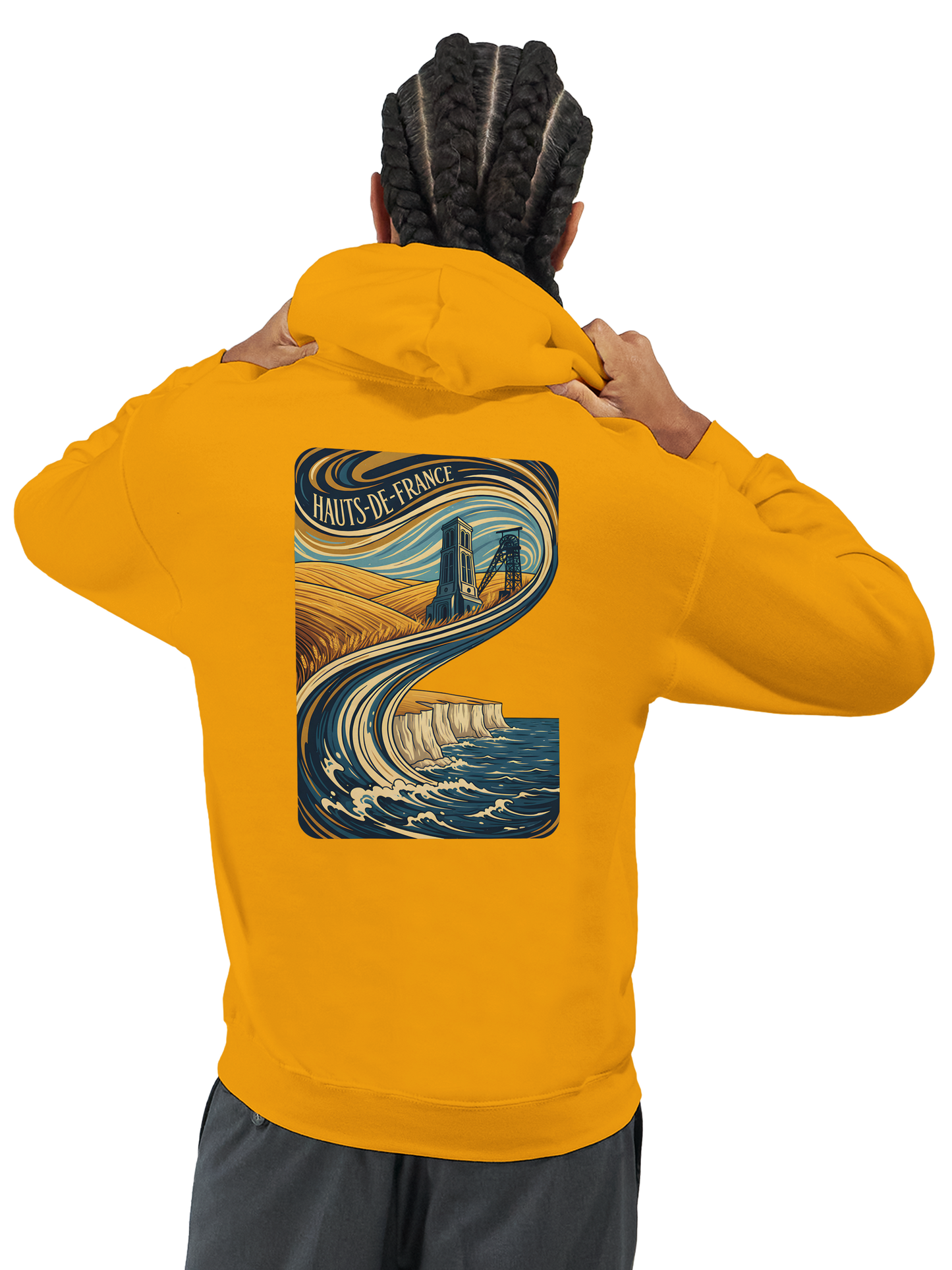 Klassischer Unisex-Hoodie von Top de France | Gildan® 18500