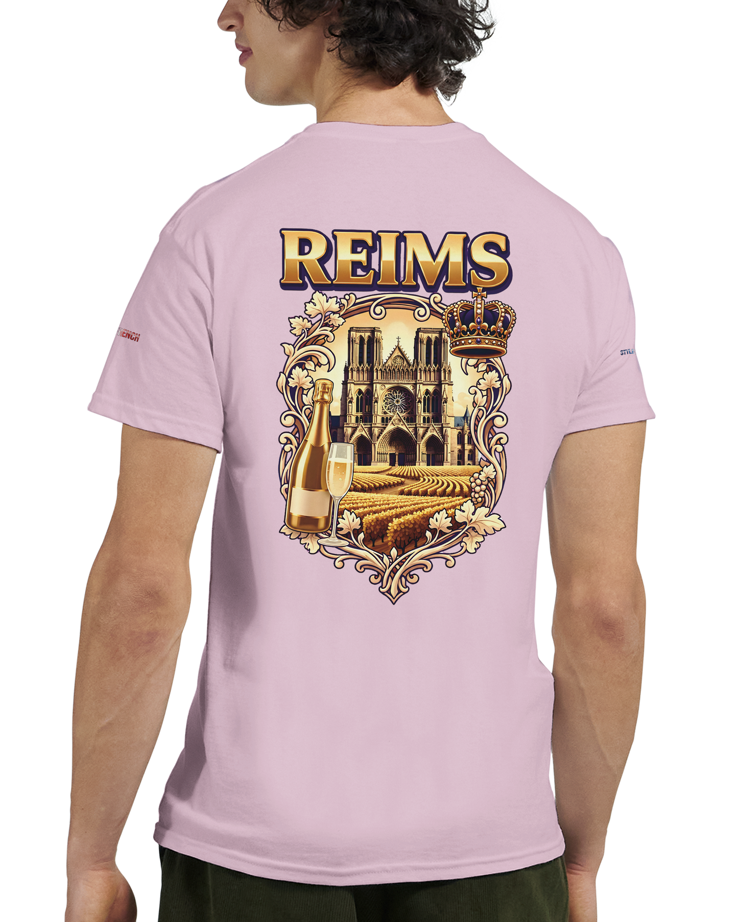 T-shirt Unisexe Reims - Ville de France - Coton Premium