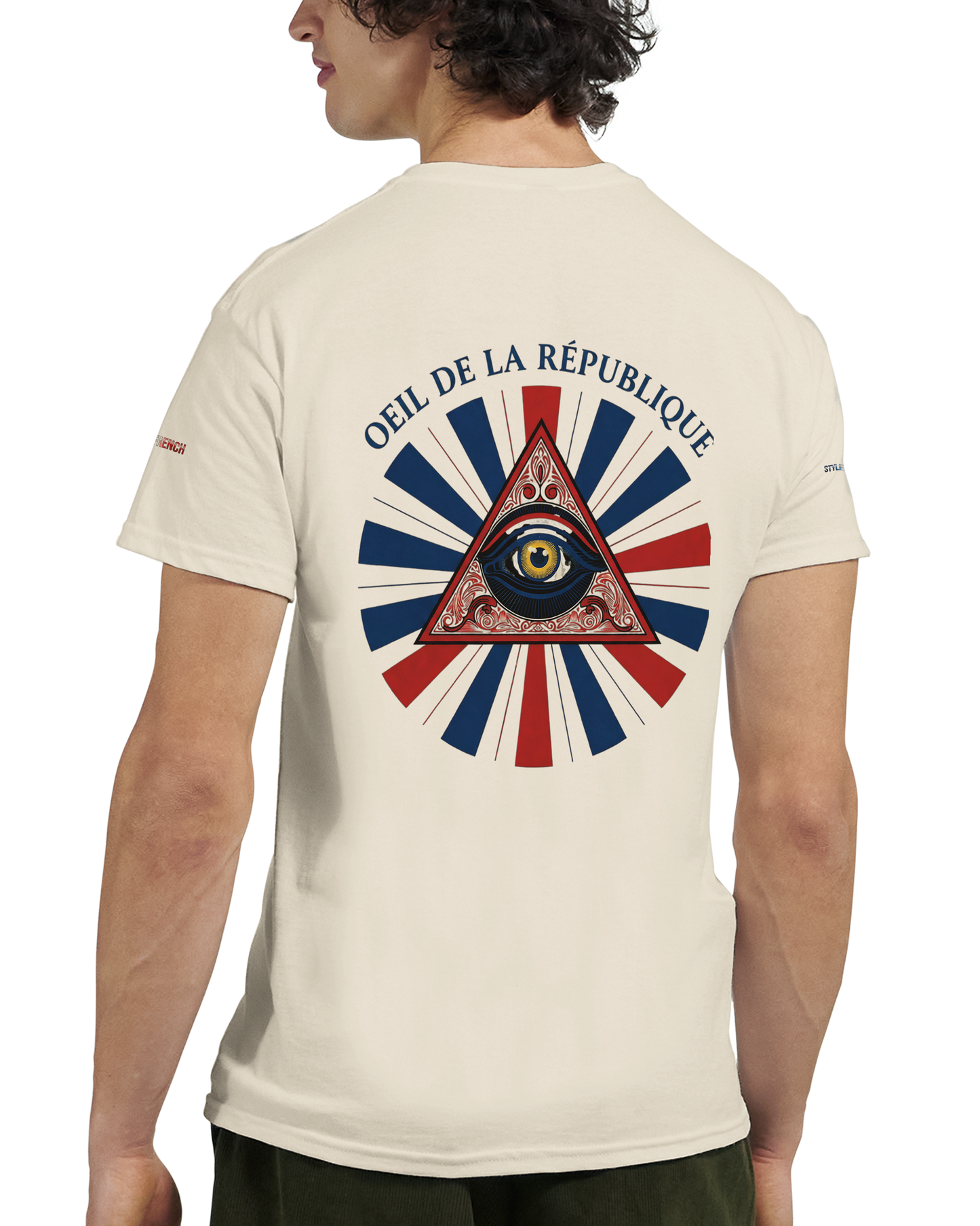 Men's Republic Eye T-Shirt Heavy Crewneck | Gildan® 5000