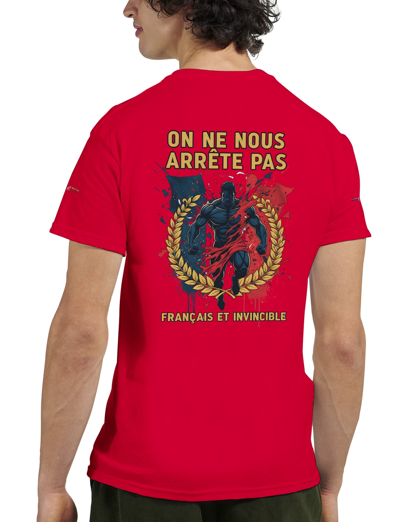 Men's "Can't Stop Us" French Style Heavyweight Crewneck T-shirt | Gildan® 5000