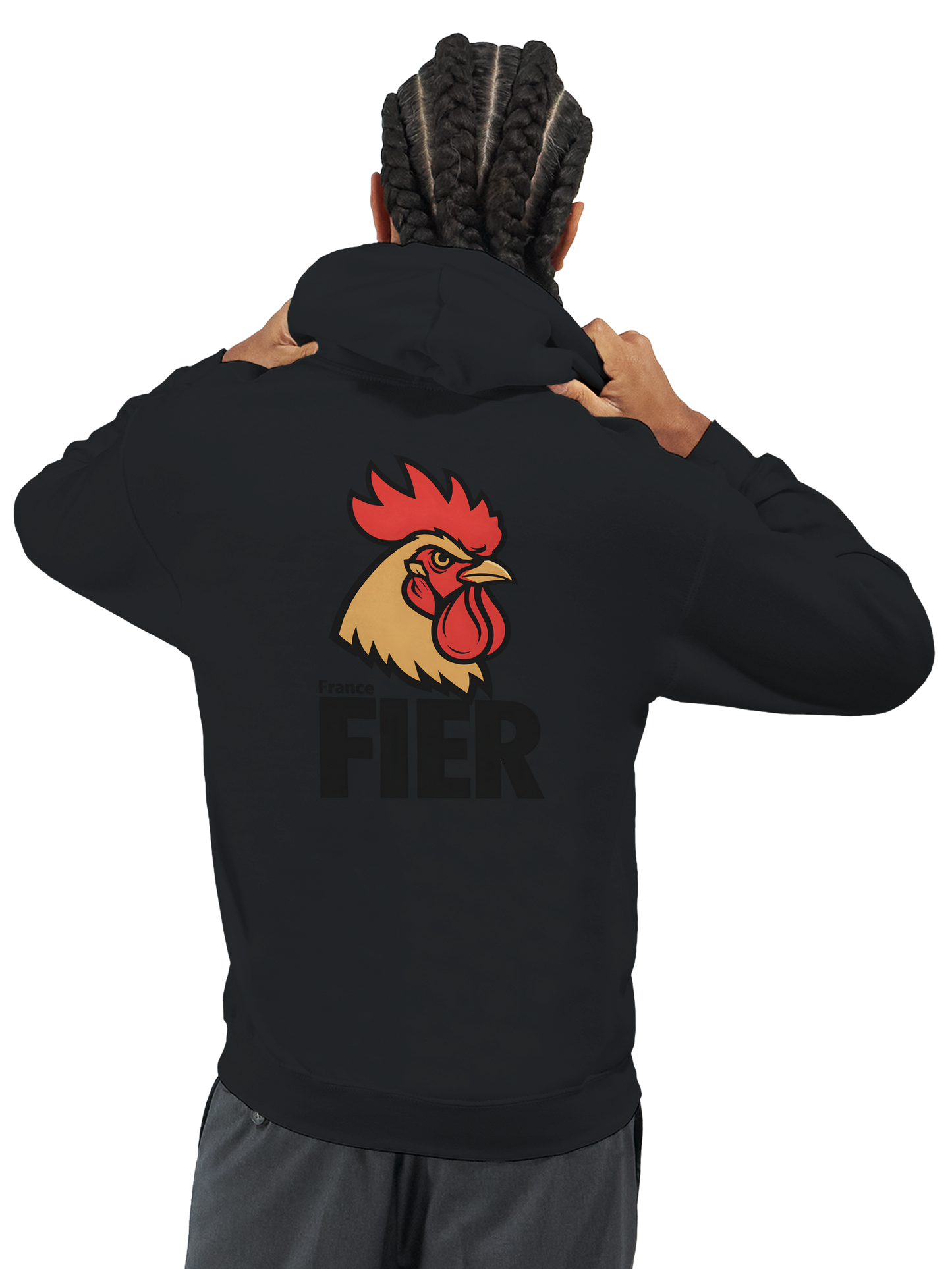 Kapuzenpullover "France Fier" Klassiker | Gildan® 18500