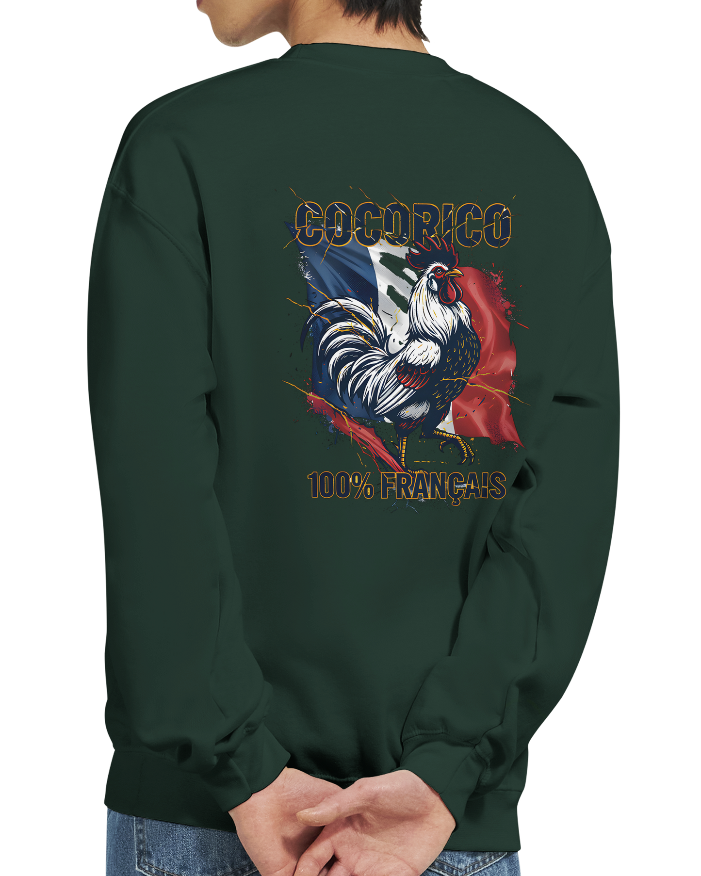 Sweatshirt Cocorico Classic French Style Rundhals | Gildan® 18000