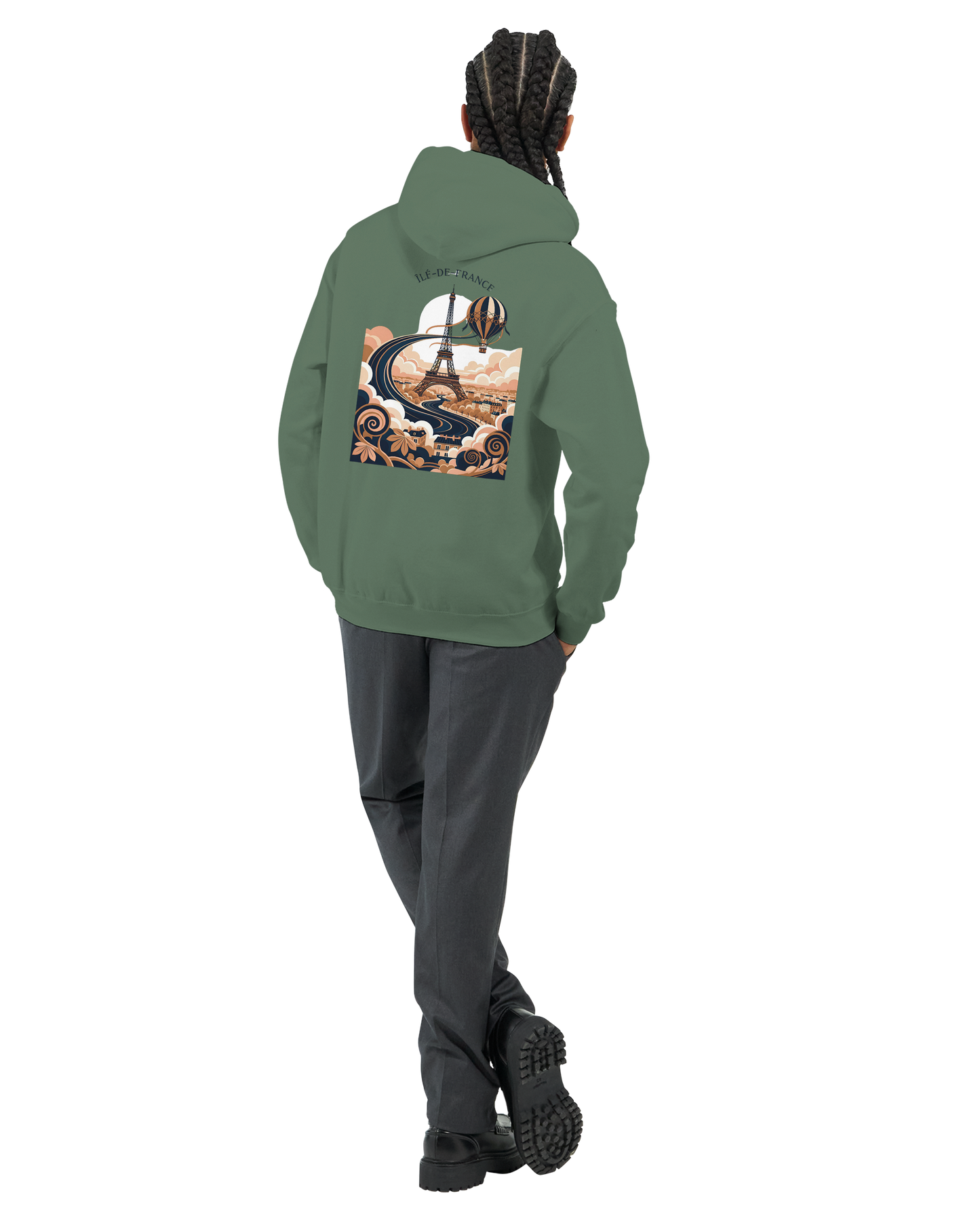 Unisex Hoodie Ile de France Classic | Gildan® 18500