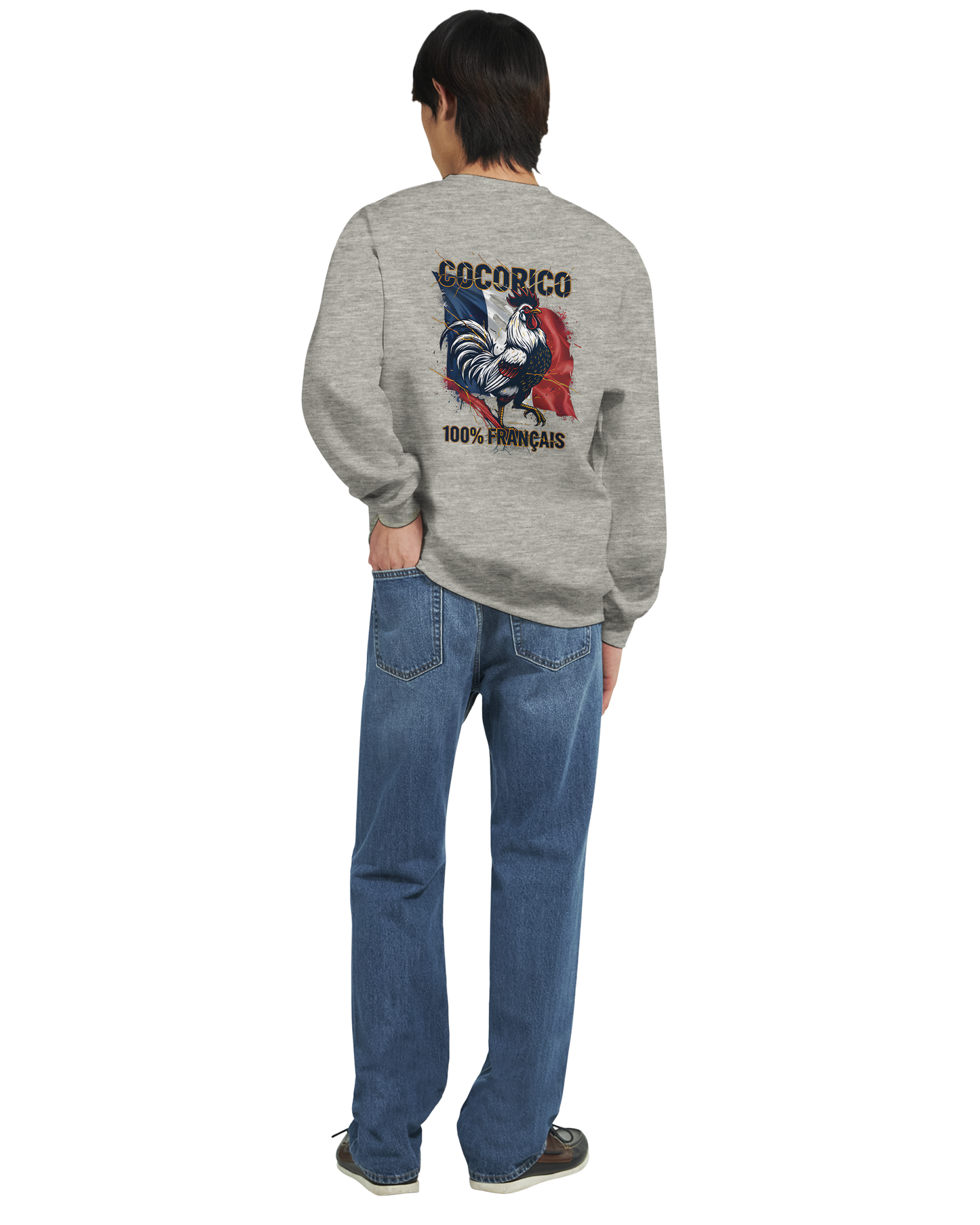 Sweatshirt Cocorico Classic French Style Rundhals | Gildan® 18000