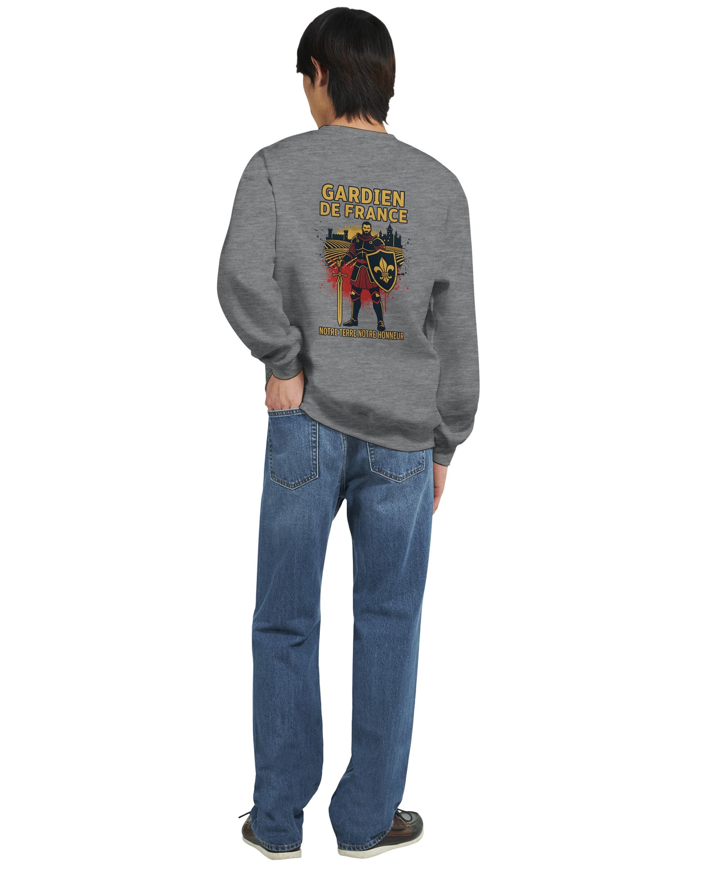 Men's France Goalkeeper Classic Crewneck Sweatshirt | Gildan® 18000