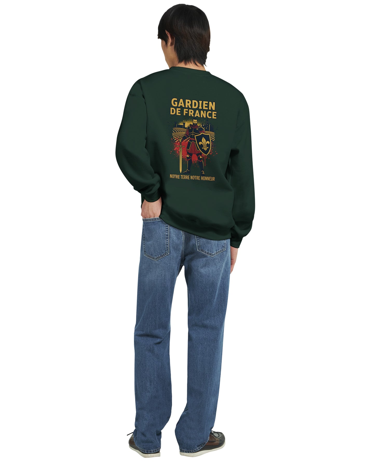 Men's France Goalkeeper Classic Crewneck Sweatshirt | Gildan® 18000