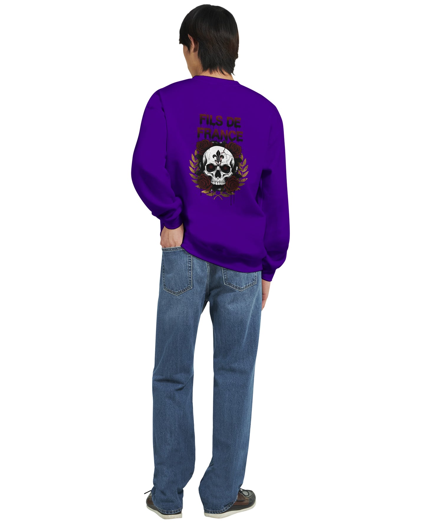 Sweatshirt Fils de France Herren French Style Klassisch Rundhals | Gildan® 18000