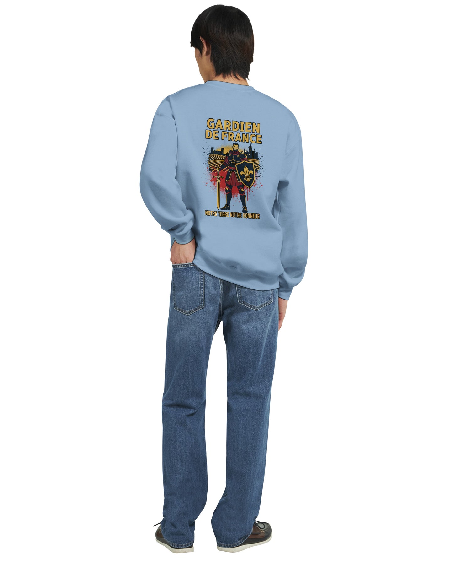 Men's France Goalkeeper Classic Crewneck Sweatshirt | Gildan® 18000