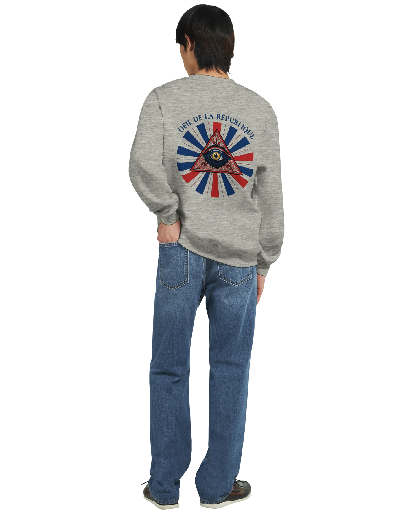 Men's Eye of the Republic Classic Crewneck Sweatshirt | Gildan® 18000