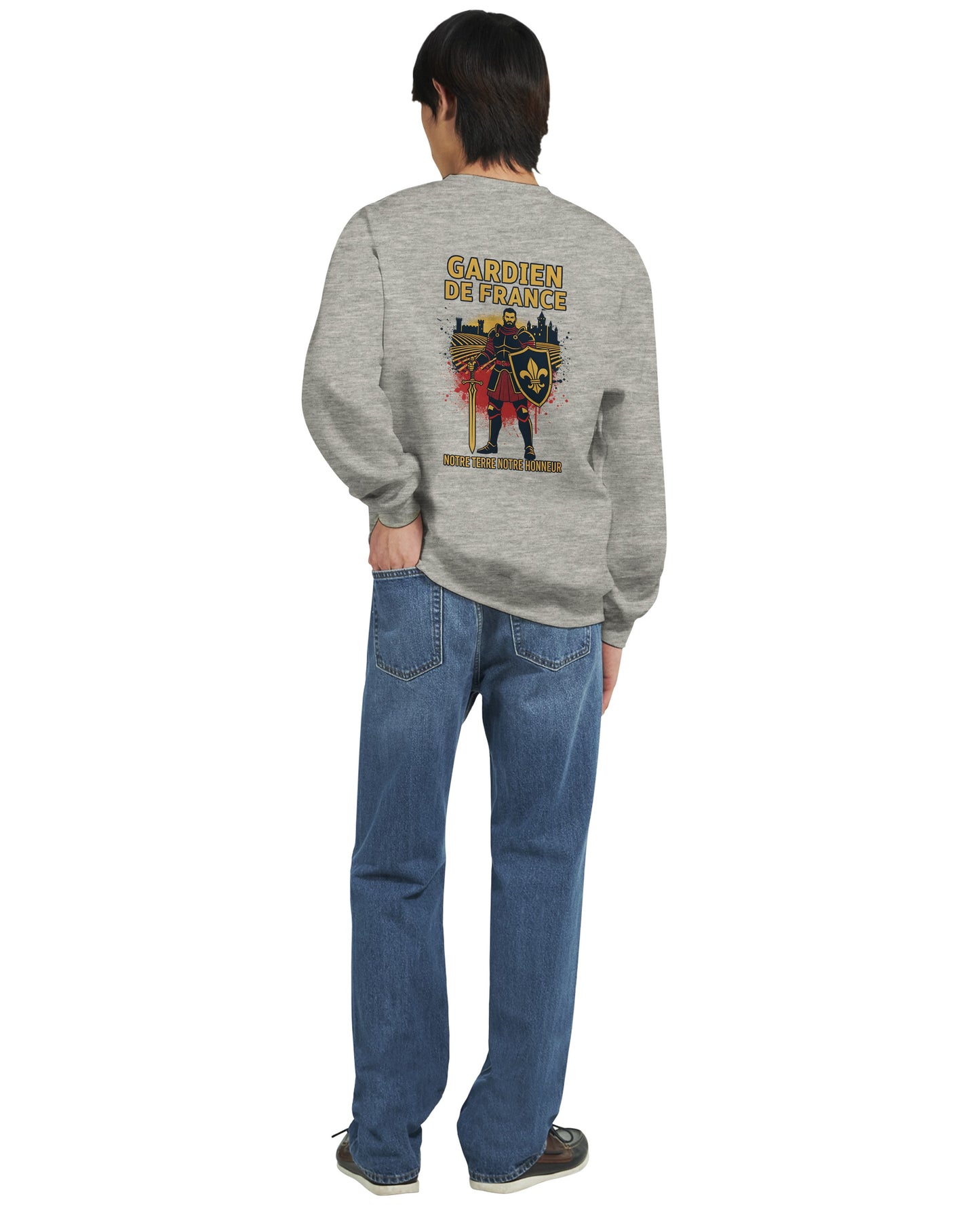 Men's France Goalkeeper Classic Crewneck Sweatshirt | Gildan® 18000