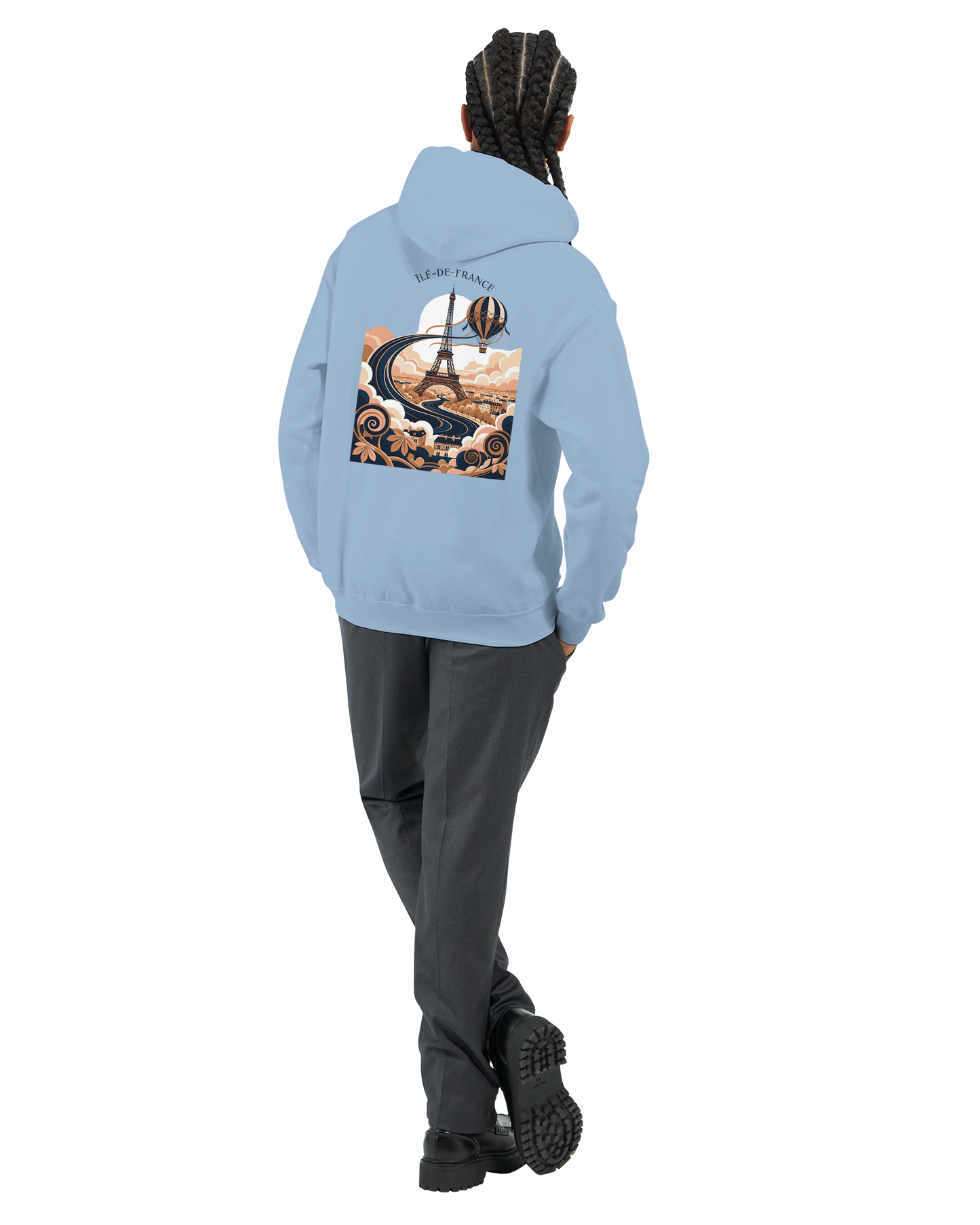 Unisex Hoodie Ile de France Classic | Gildan® 18500