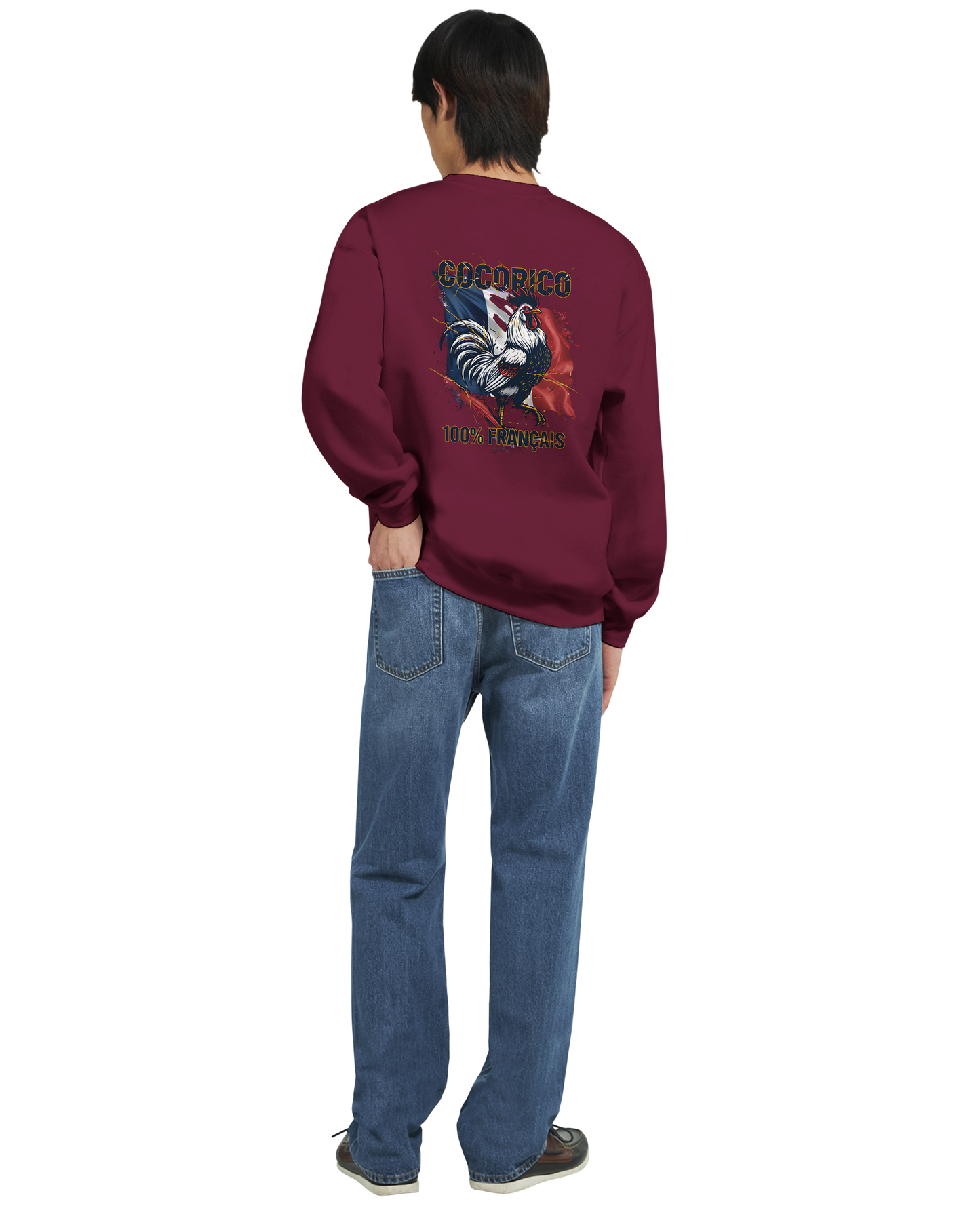 Sweatshirt Cocorico Classic French Style Rundhals | Gildan® 18000