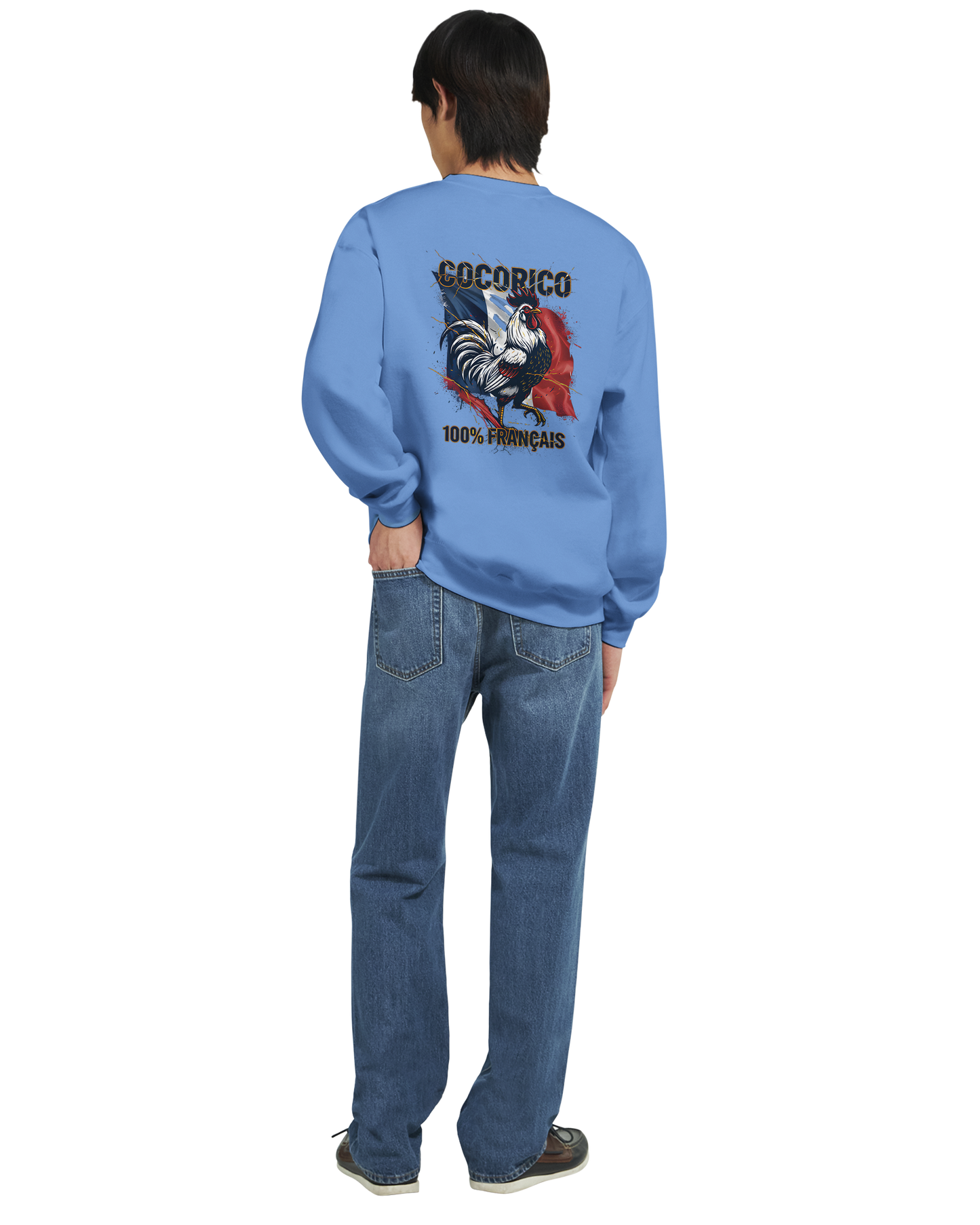 Sweatshirt Cocorico Classic French Style Rundhals | Gildan® 18000