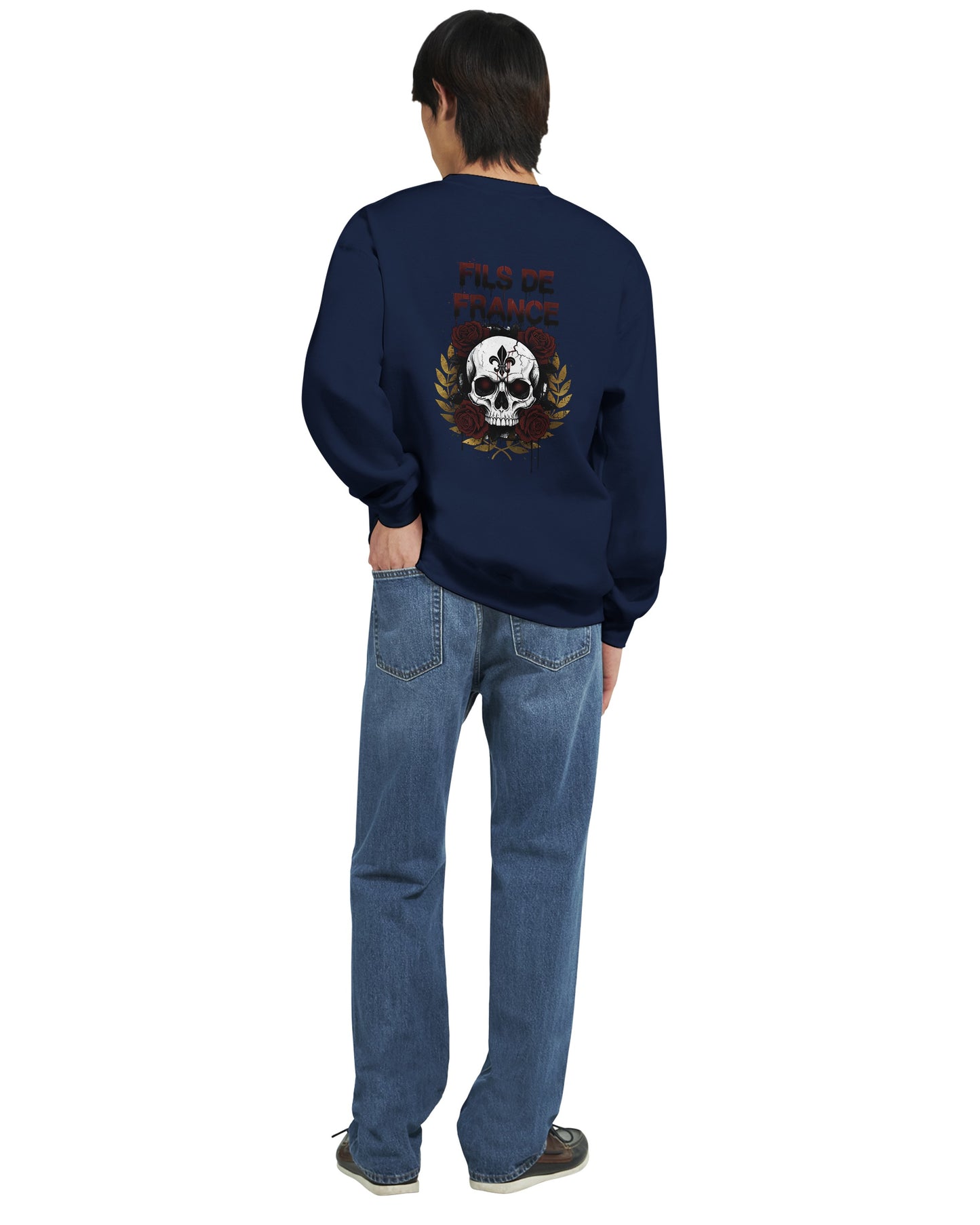 Sweatshirt Fils de France Herren French Style Klassisch Rundhals | Gildan® 18000