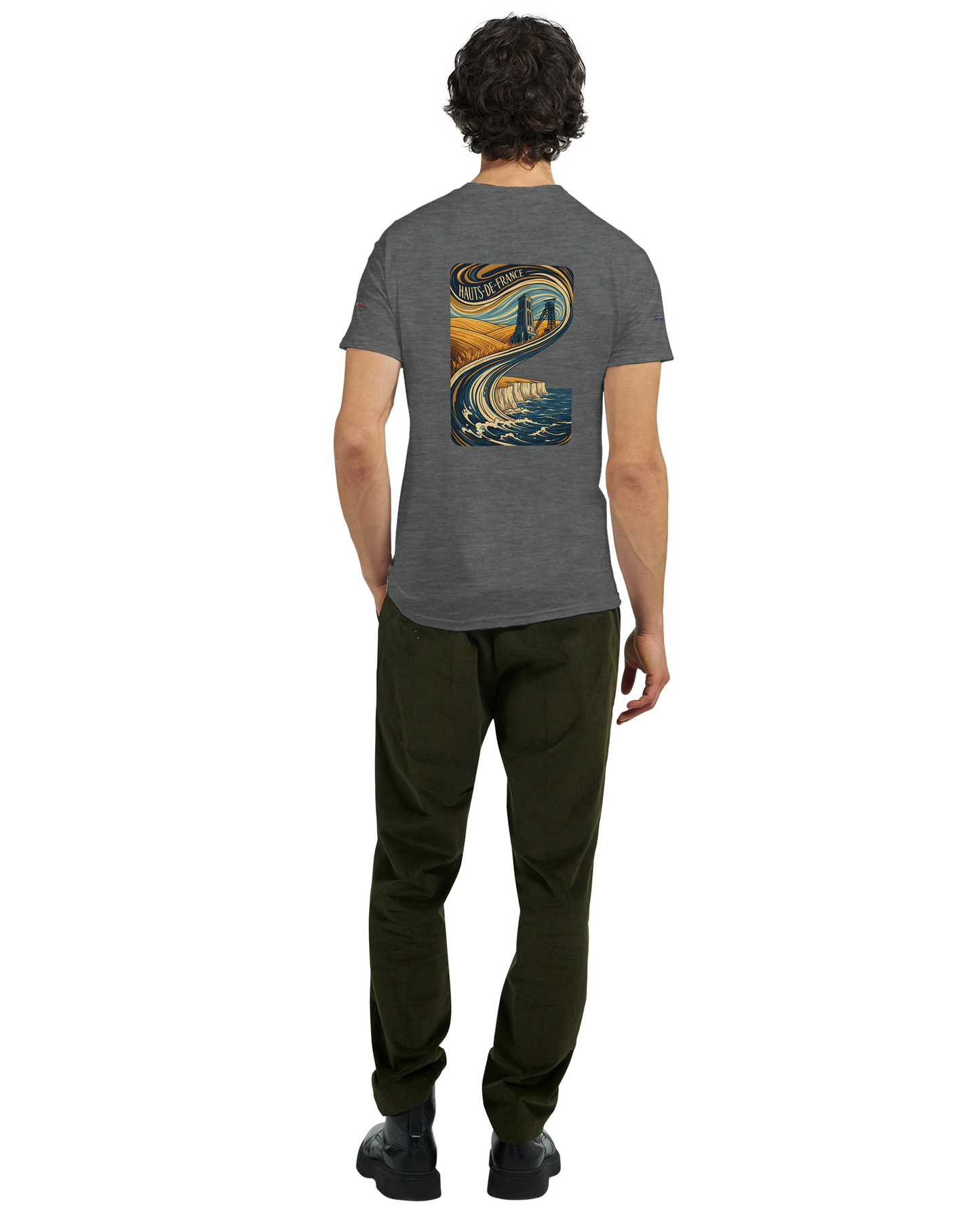 Unisex-T-Shirt Hochwertige Frankreich, dick, Rundhals | Gildan® 5000