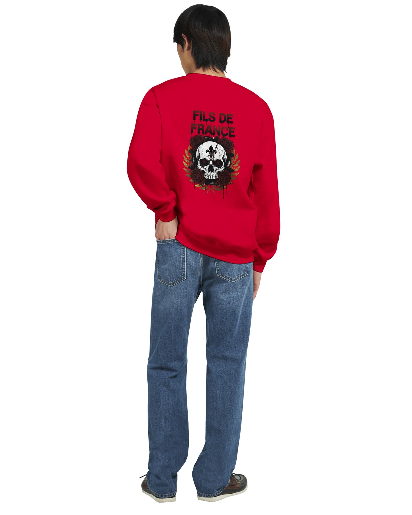 Sweatshirt Fils de France Herren French Style Klassisch Rundhals | Gildan® 18000