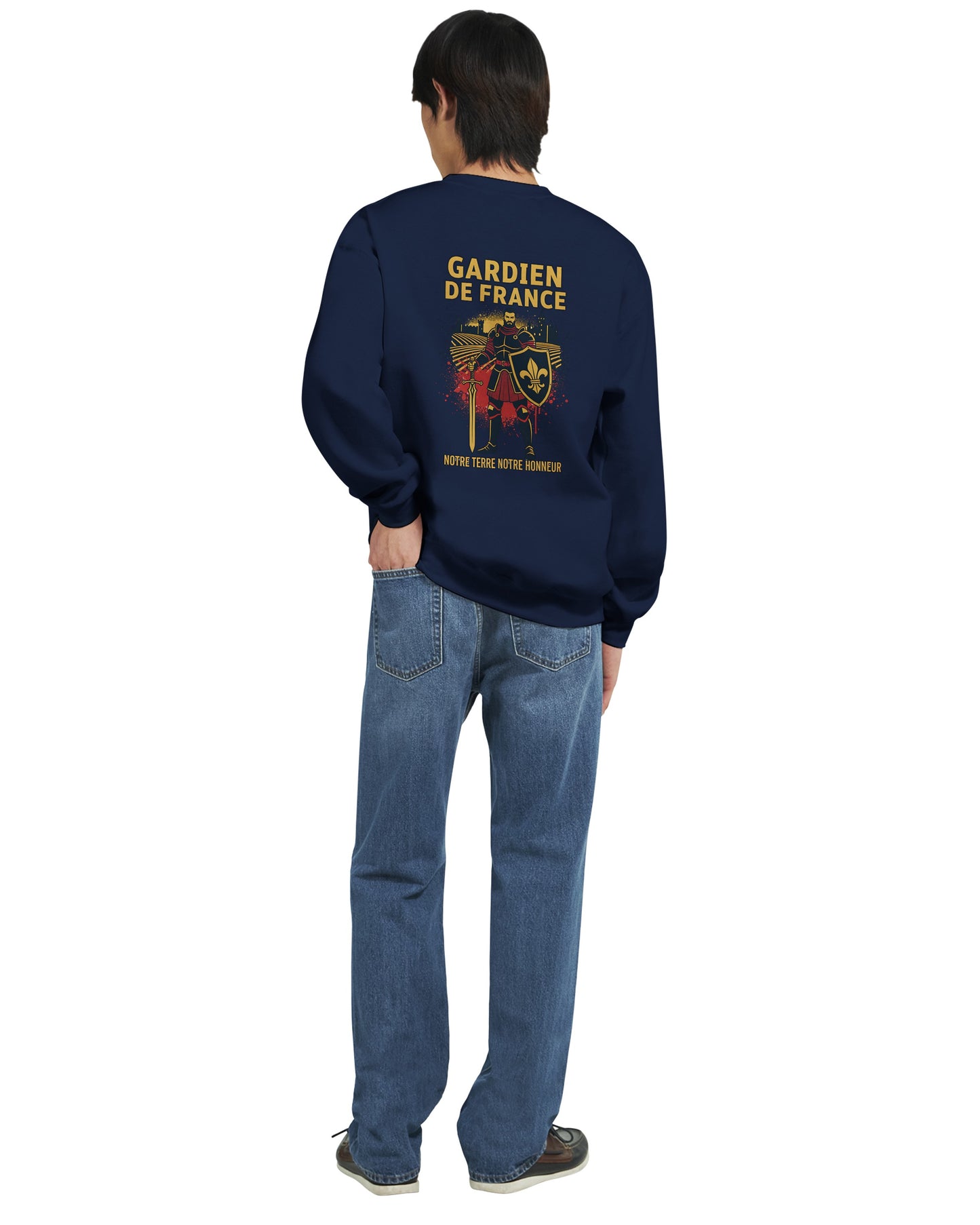 Men's France Goalkeeper Classic Crewneck Sweatshirt | Gildan® 18000