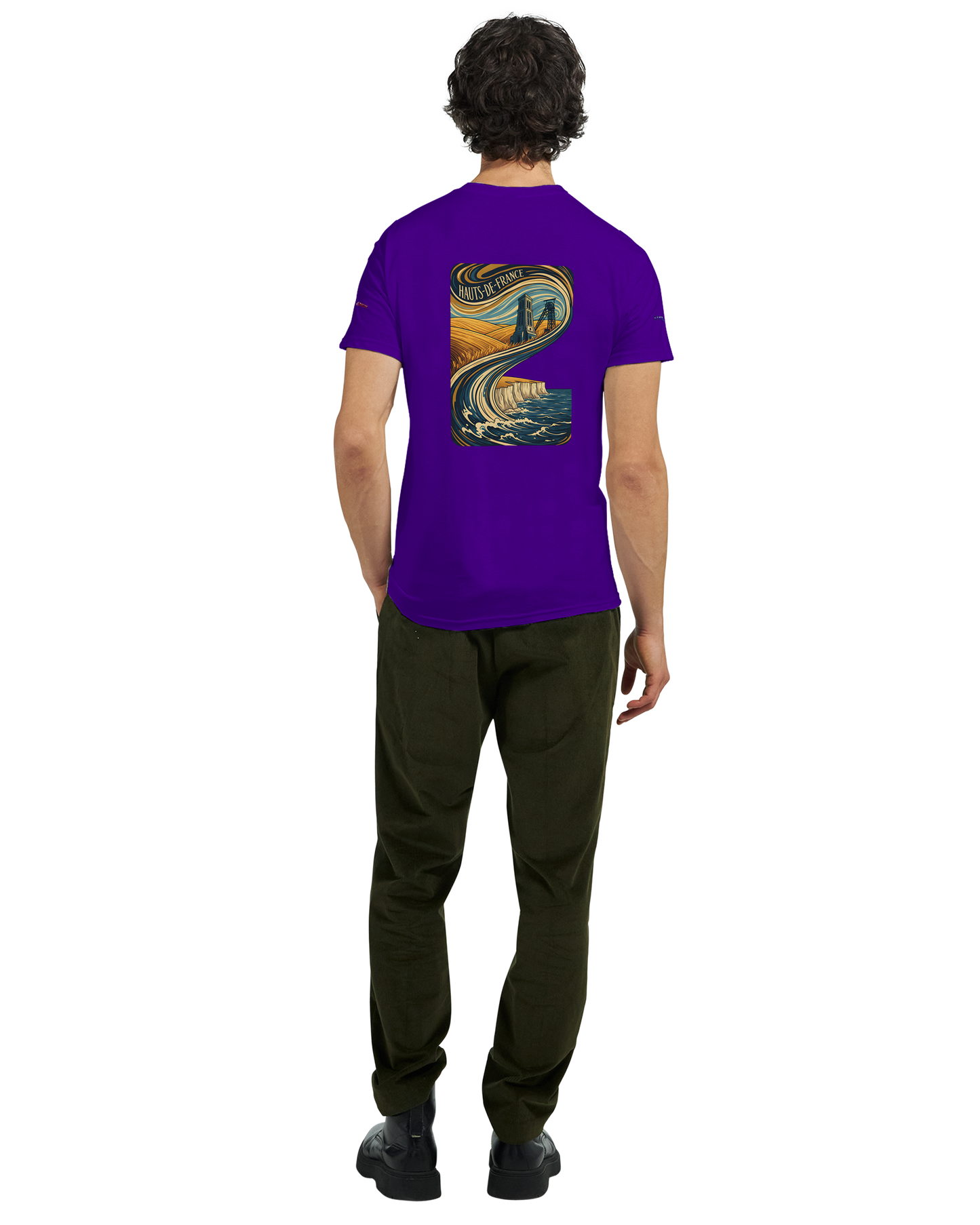 Unisex-T-Shirt Hochwertige Frankreich, dick, Rundhals | Gildan® 5000