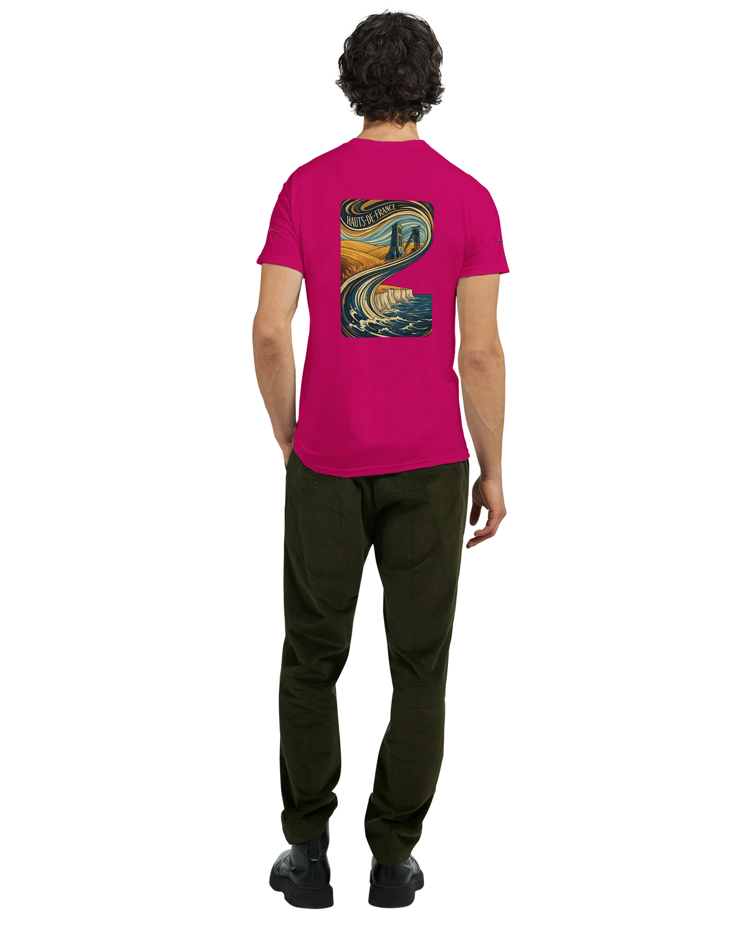 Unisex-T-Shirt Hochwertige Frankreich, dick, Rundhals | Gildan® 5000