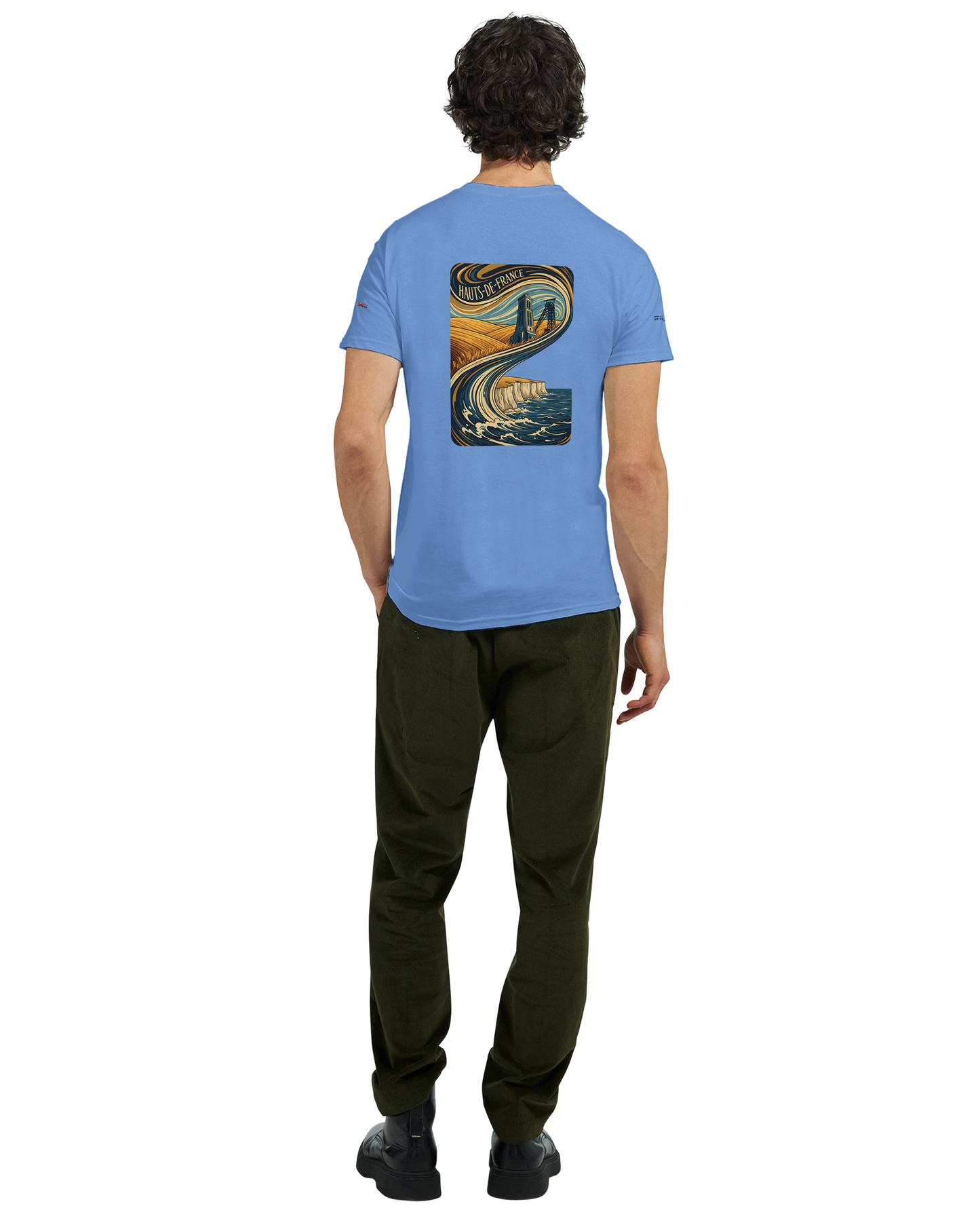 Unisex-T-Shirt Hochwertige Frankreich, dick, Rundhals | Gildan® 5000