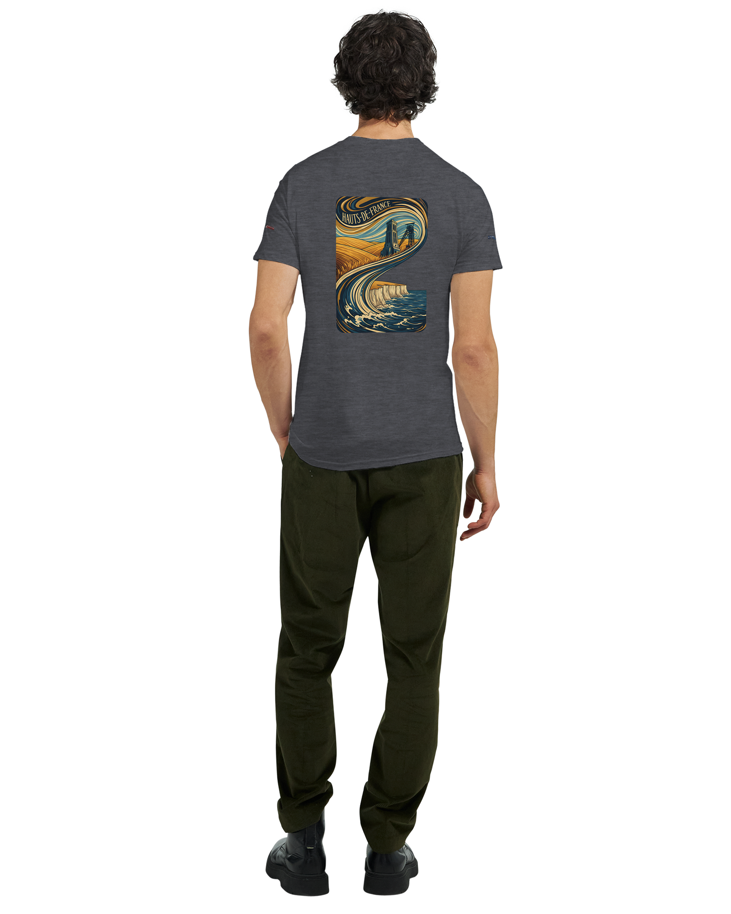 Unisex-T-Shirt Hochwertige Frankreich, dick, Rundhals | Gildan® 5000