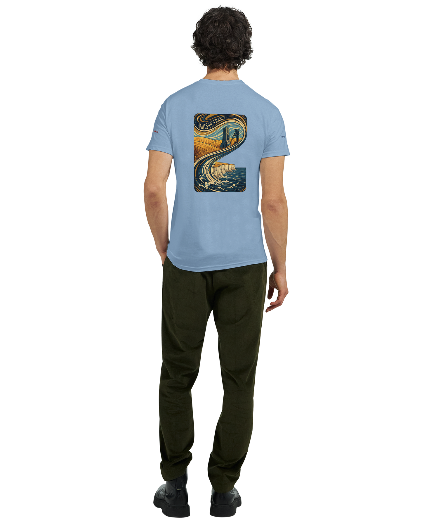 Unisex-T-Shirt Hochwertige Frankreich, dick, Rundhals | Gildan® 5000