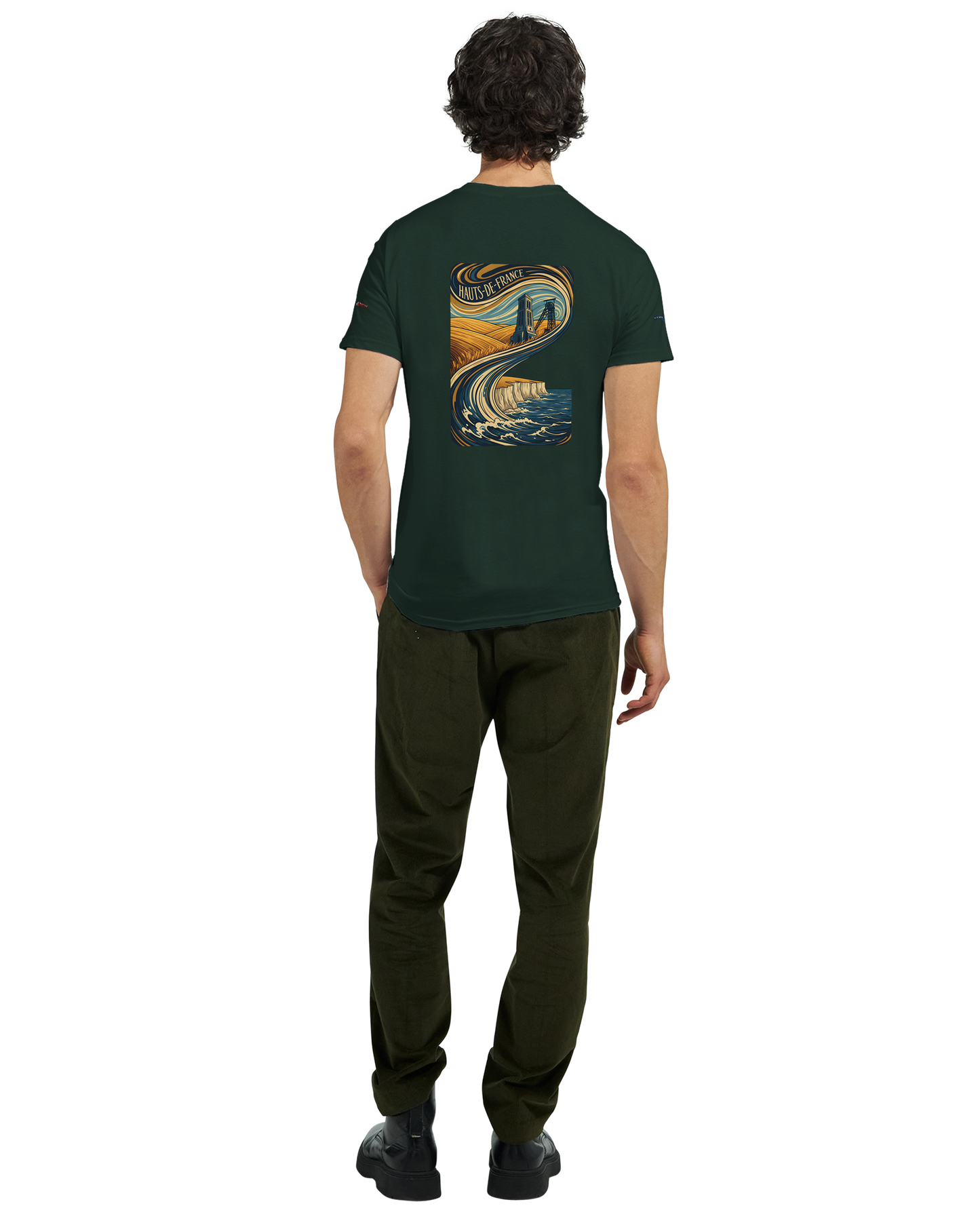 Unisex-T-Shirt Hochwertige Frankreich, dick, Rundhals | Gildan® 5000