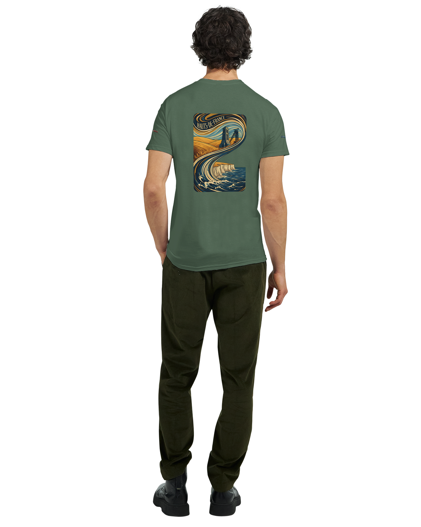 Unisex-T-Shirt Hochwertige Frankreich, dick, Rundhals | Gildan® 5000