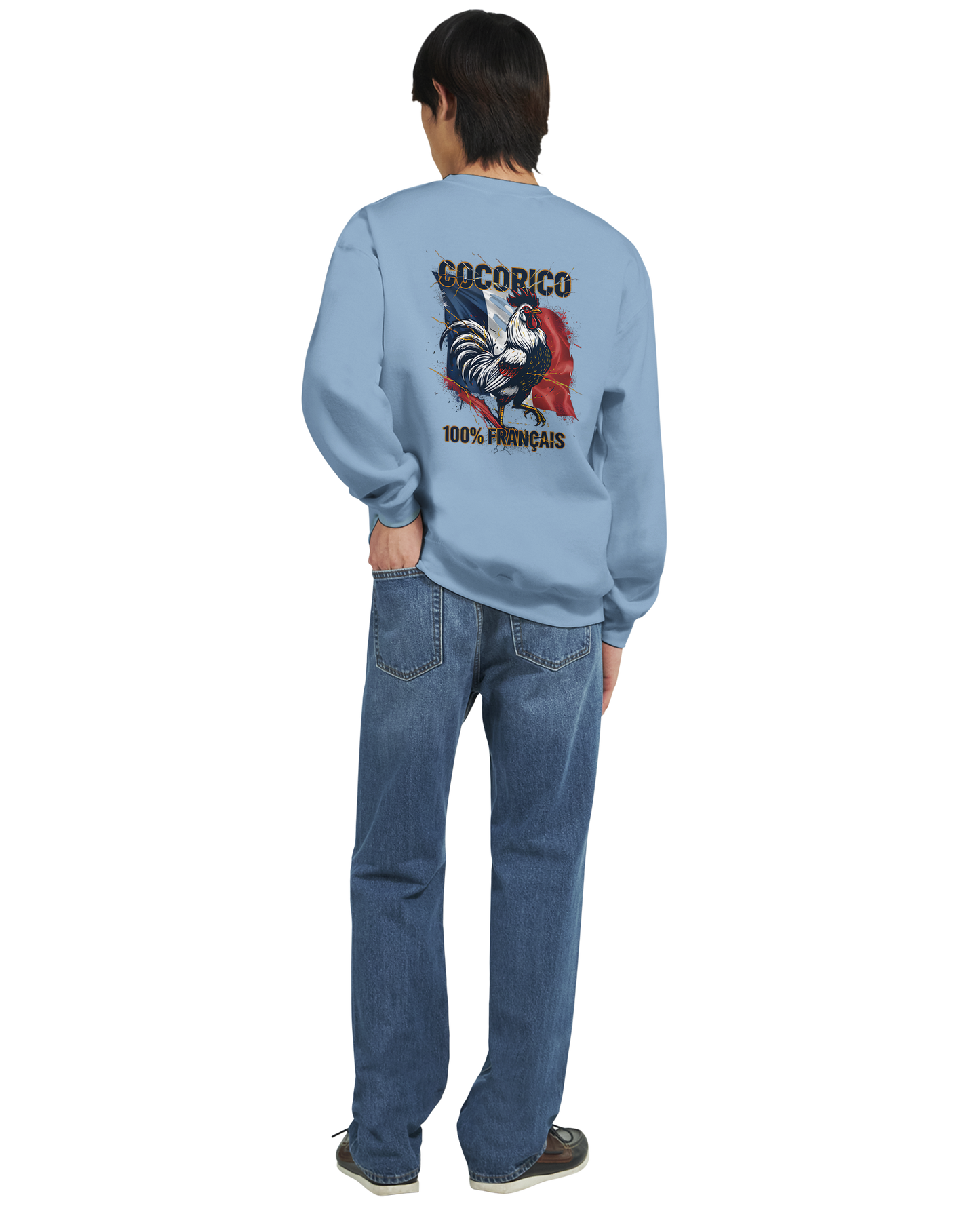 Sweatshirt Cocorico Classic French Style Rundhals | Gildan® 18000