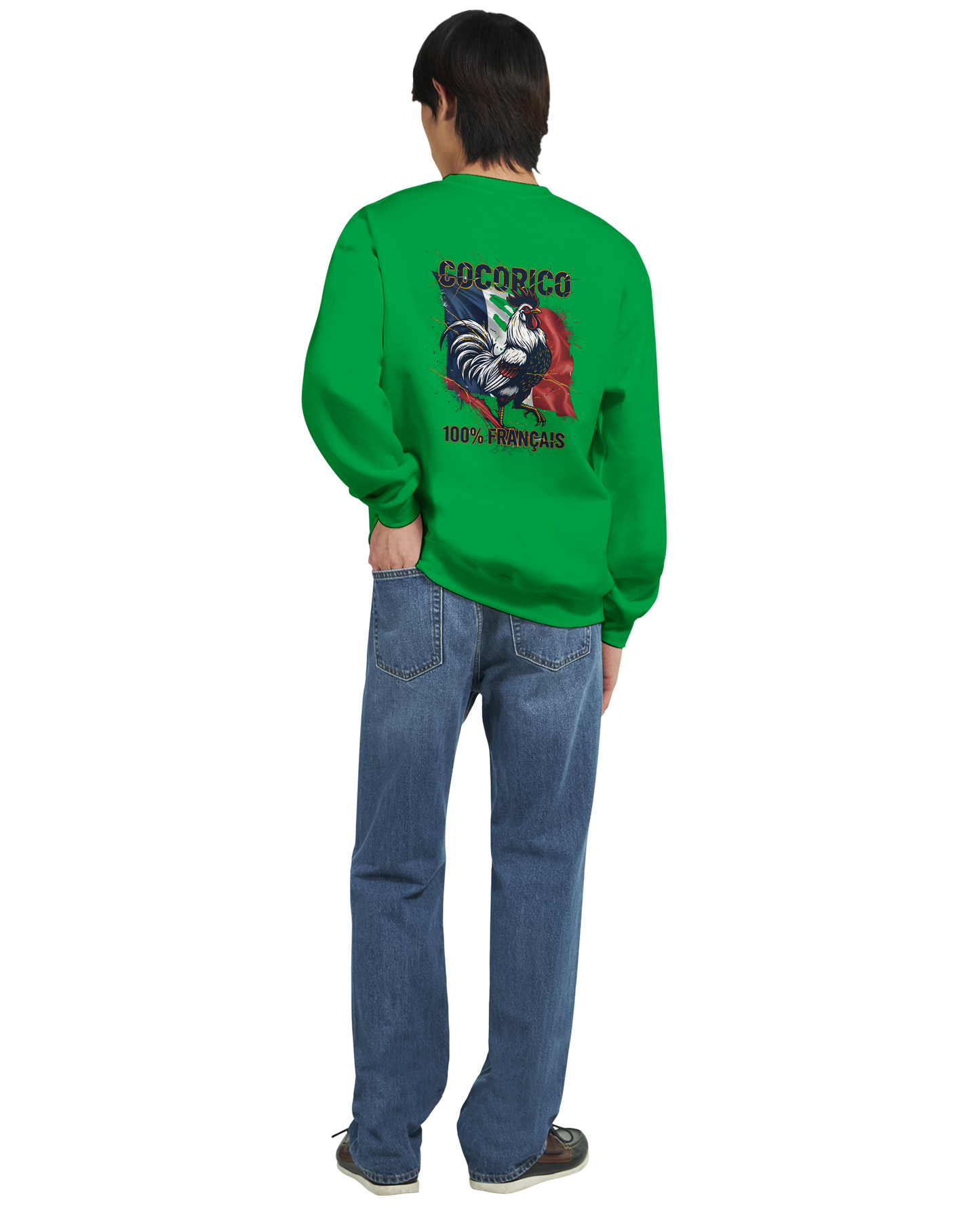 Sweatshirt Cocorico Classic French Style Rundhals | Gildan® 18000