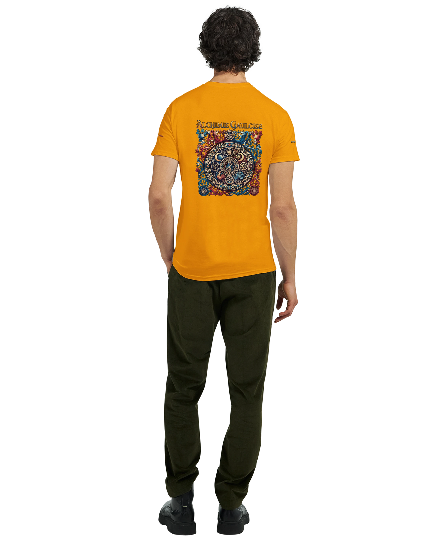Herren-T-Shirt "Gallische Alchemie" | Schweres Rundhals-T-Shirt | Gildan® 5000