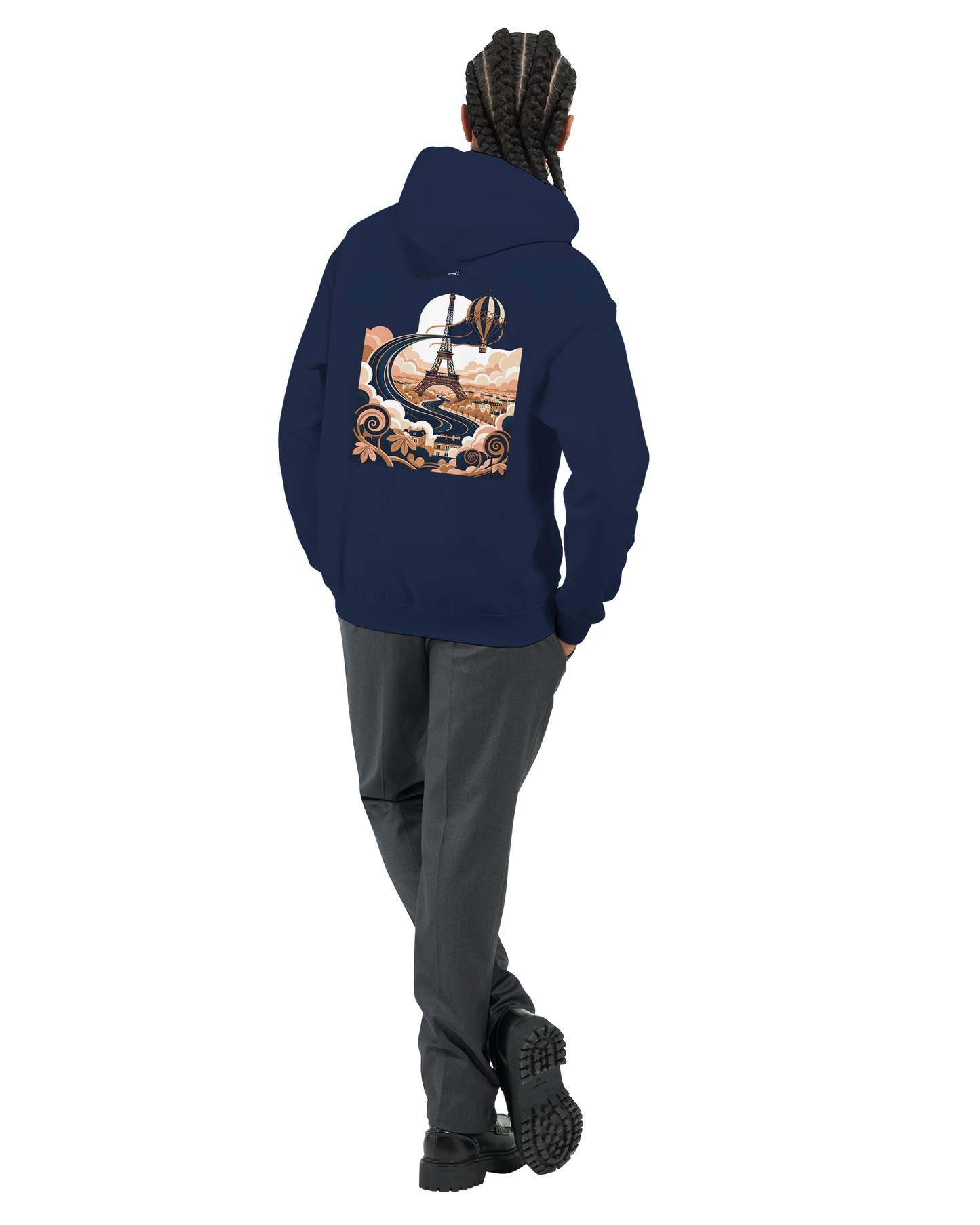 Unisex Hoodie Ile de France Classic | Gildan® 18500