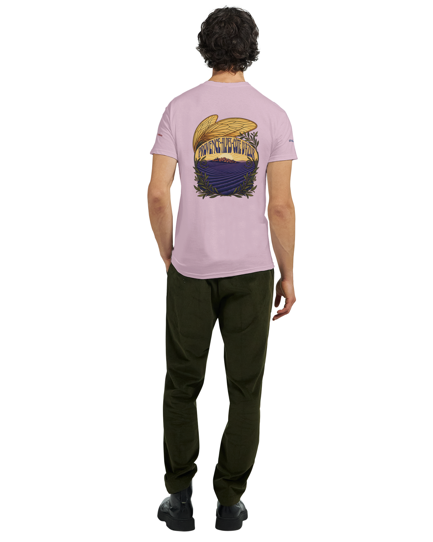 Unisex T-Shirt Provence-Alpes-Côte d'Azur, schwerer Rundhalsausschnitt | Gildan® 5000