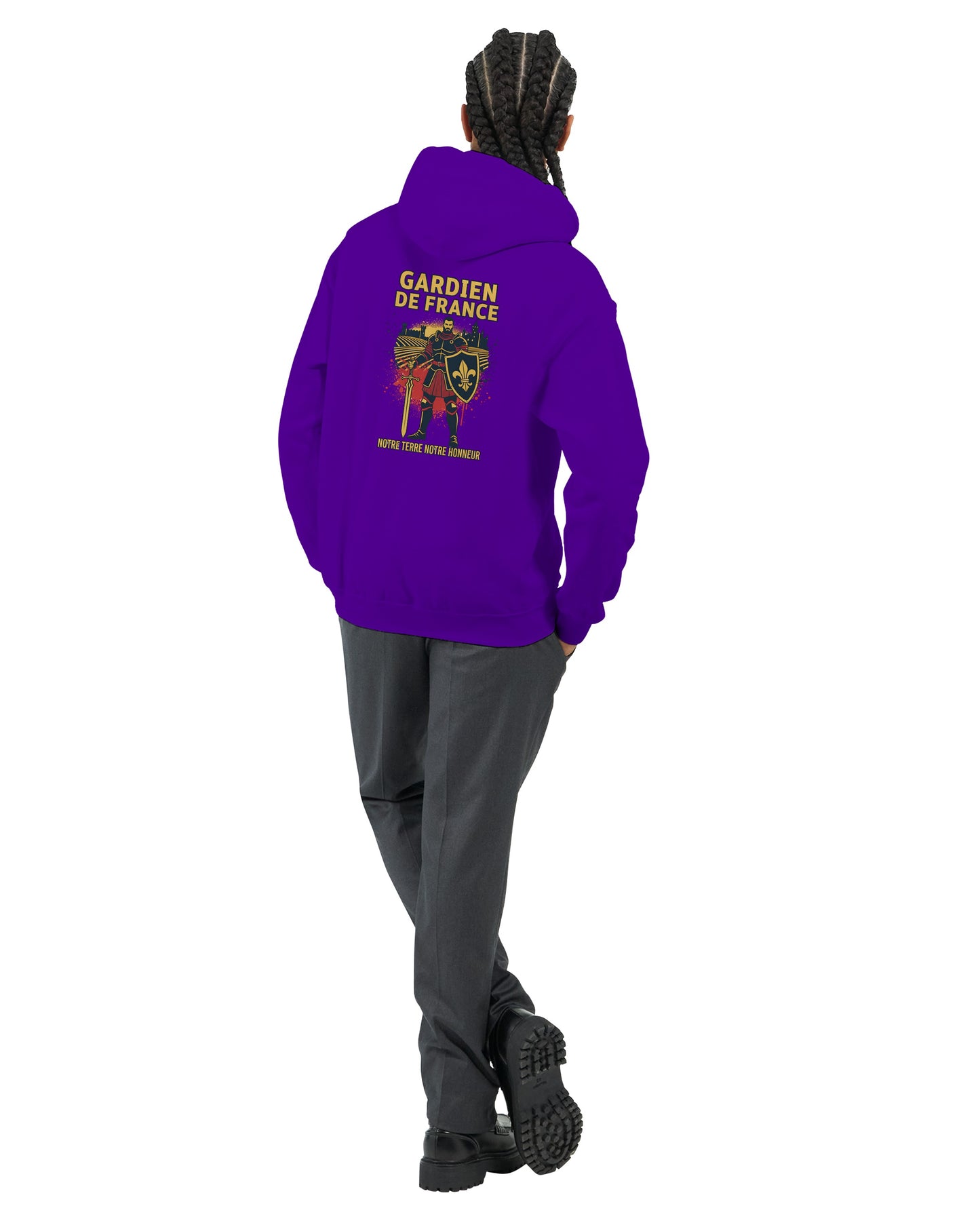 Klassischer Frankreich-Torwart-Hoodie für Herren | Gildan® 18500