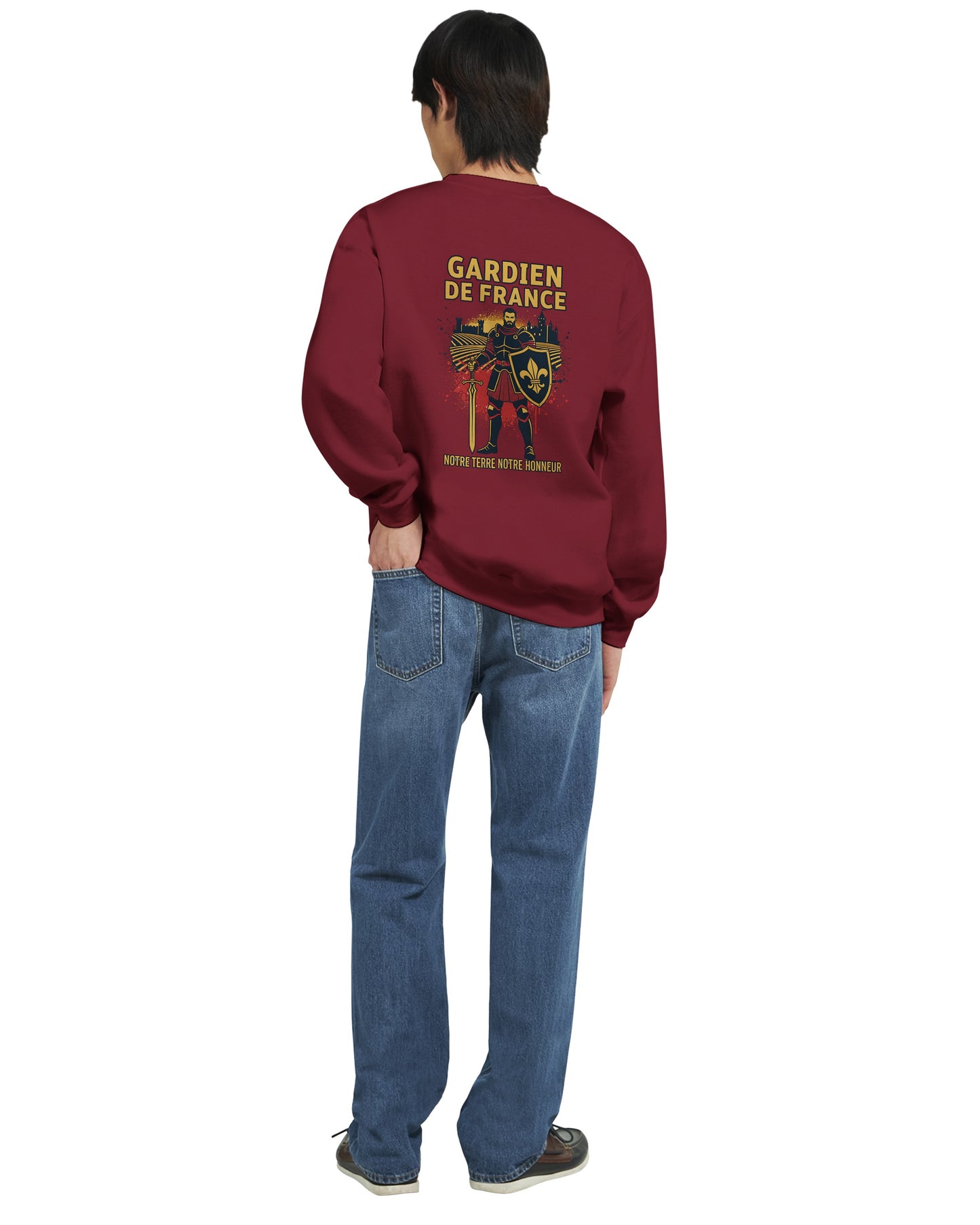 Men's France Goalkeeper Classic Crewneck Sweatshirt | Gildan® 18000