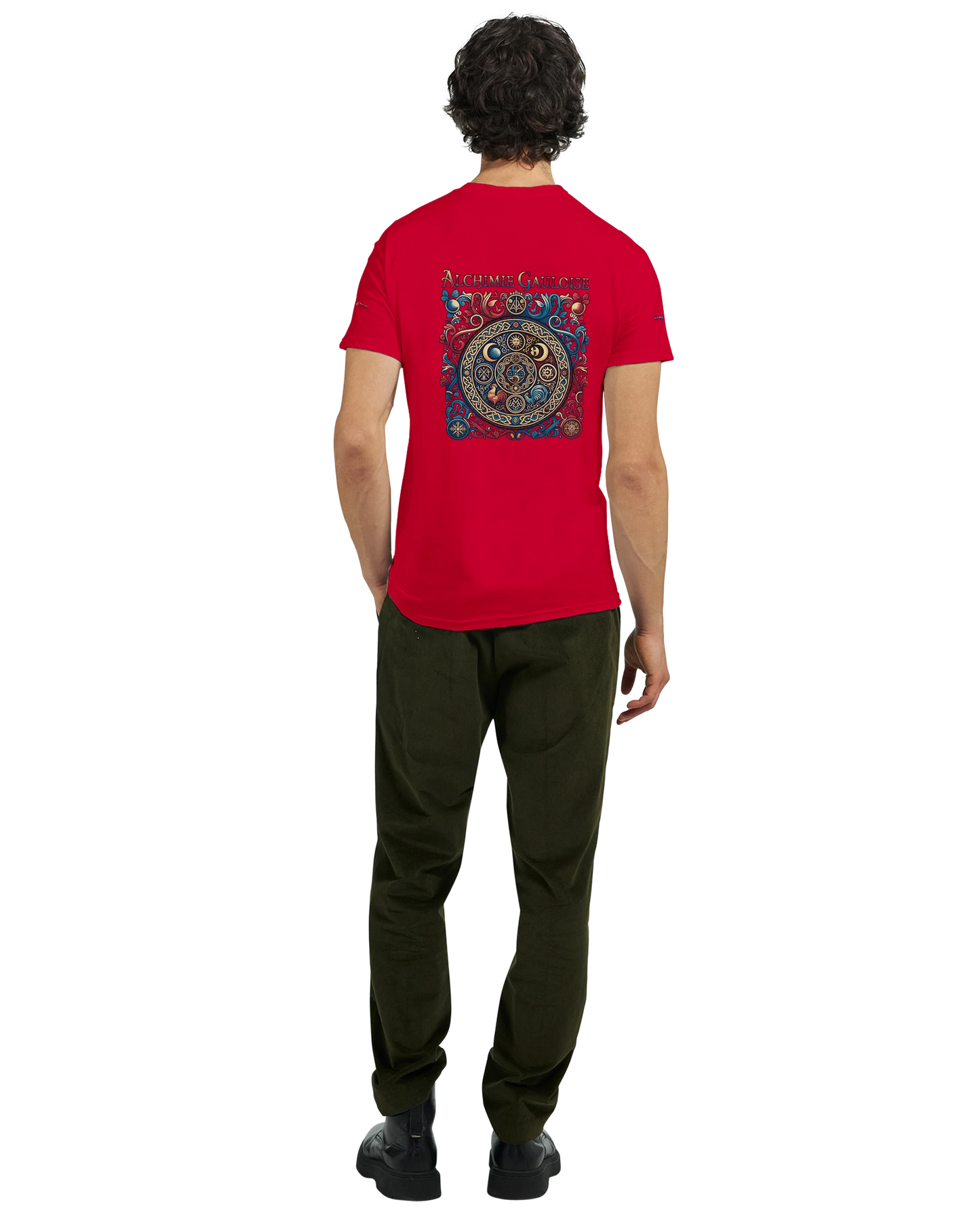 Herren-T-Shirt "Gallische Alchemie" | Schweres Rundhals-T-Shirt | Gildan® 5000
