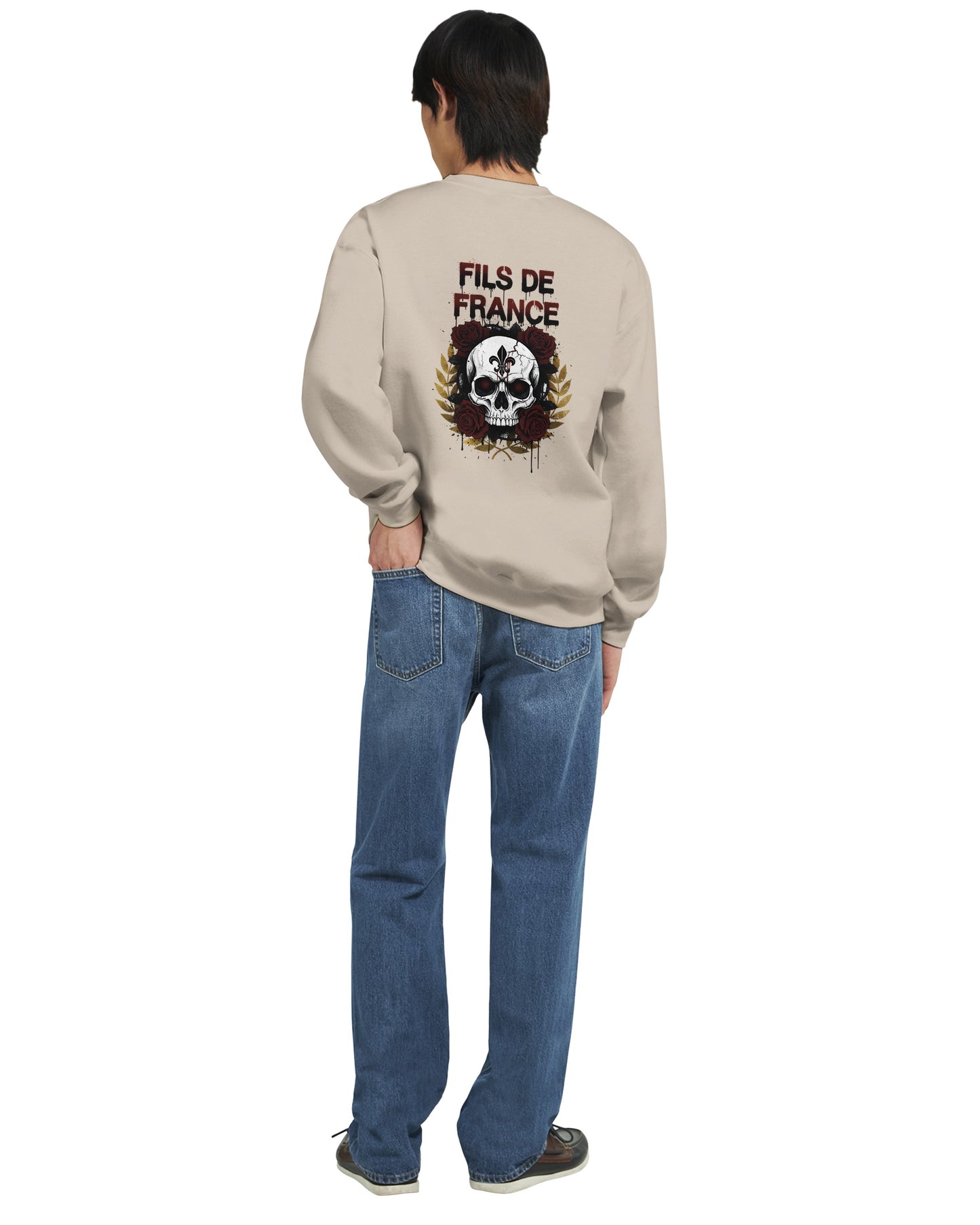 Sweatshirt Fils de France Herren French Style Klassisch Rundhals | Gildan® 18000