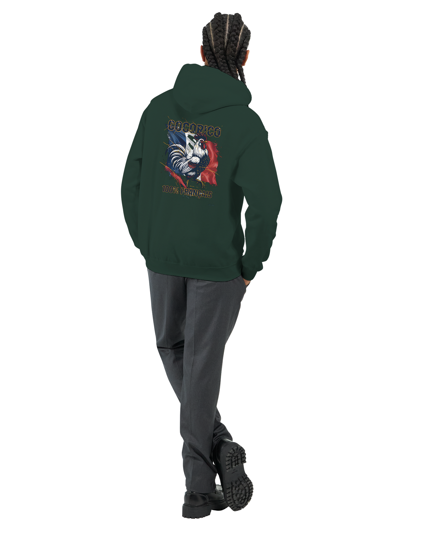 Cocorico Hoodie klassischer französischer Stil | Gildan® 18500